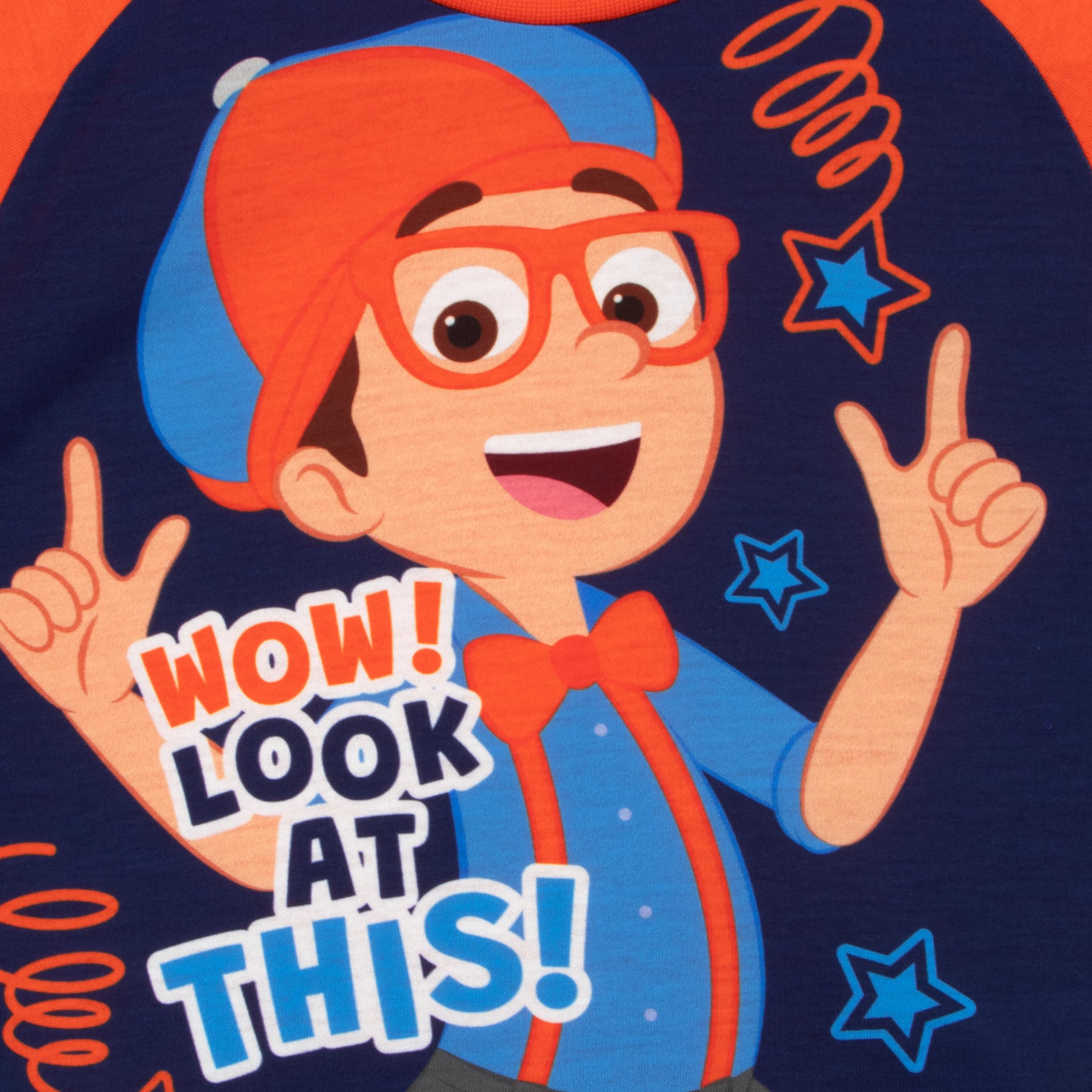 Blippi Pigiama Pigiami per Ragazzi | Pigiamone Ragazzo