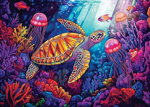 Underwater Wonders - Rompecabezas de 1000 piezas