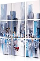 Vista 8 de Paquete de 6 paneles de pared acústicos artísticos decorativos, mejor tratamiento acústico que la espuma, paneles de pared de alta calidad