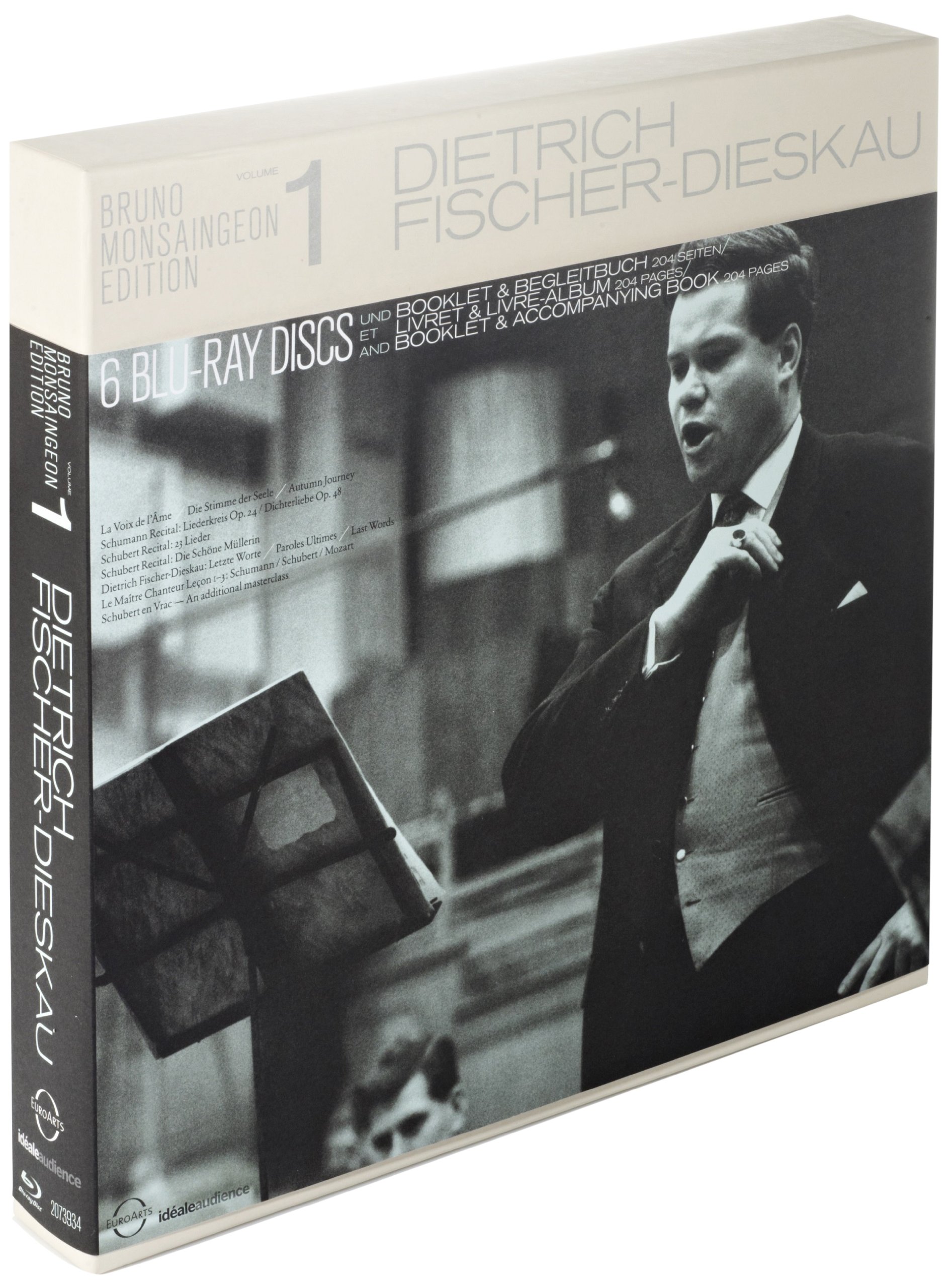 Amazon.co.jp: Bruno Monsaingeon Edition 1 - Dietrich Fischer [Blu  