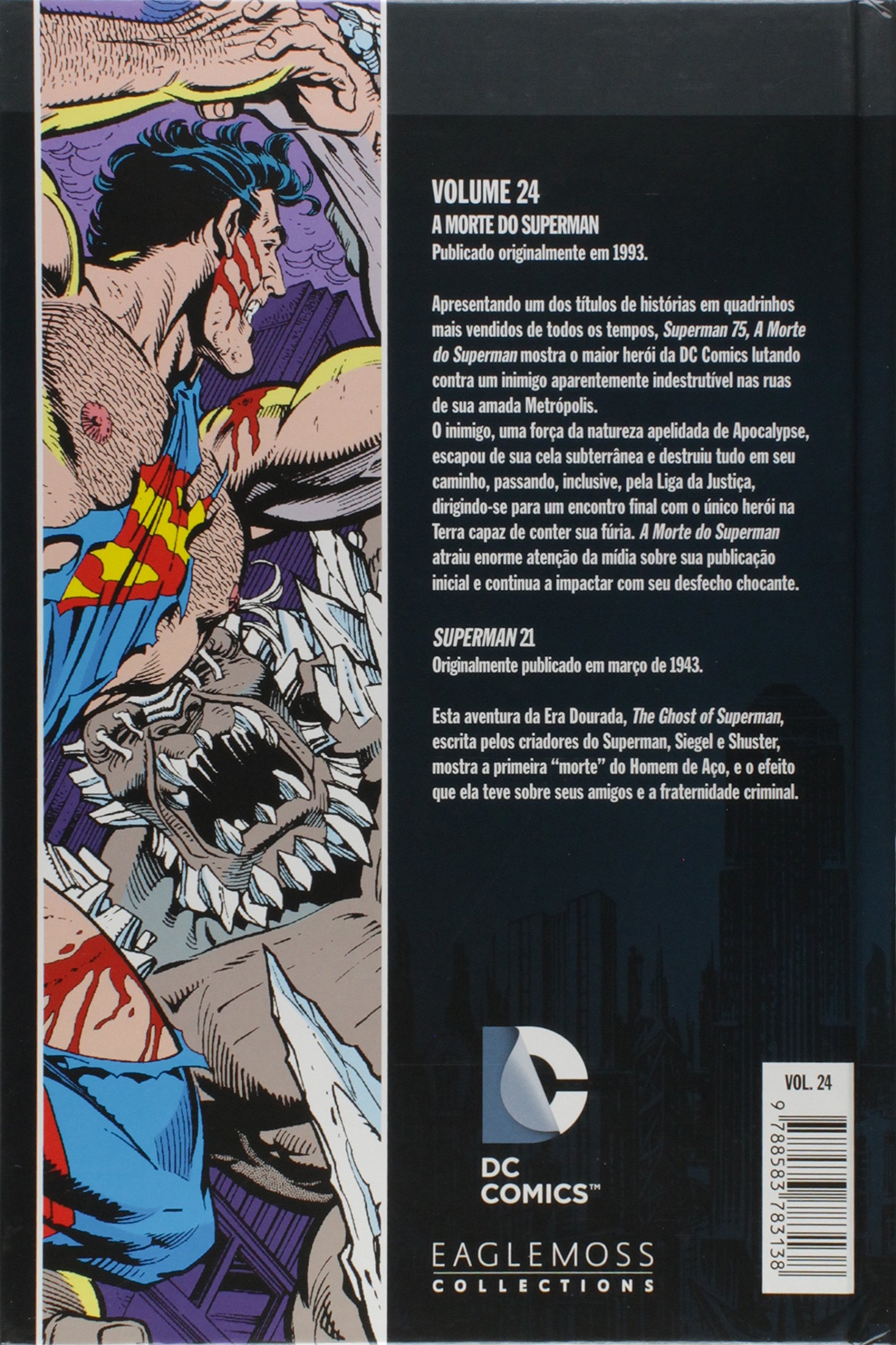 Eaglemoss DC Graphic Novels. A Morte do Superman