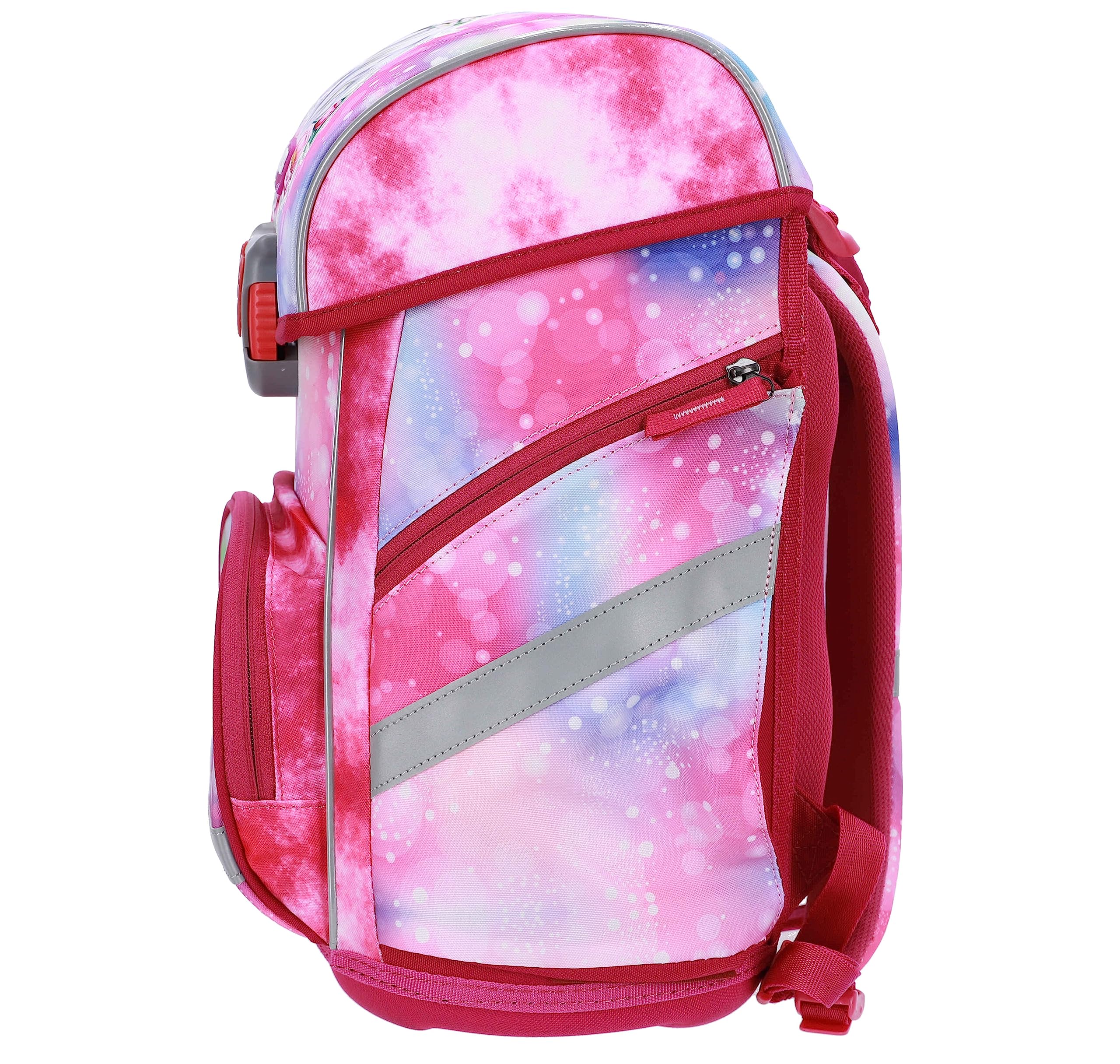 Einhorn Schulranzen Set für Mädchen 1 Klasse | Tornister Schulrucksack für Grundschule | super leicht | ergonomisch und anatomisch ! inkl. Federmäppchen Sportbeutel Stiftetui