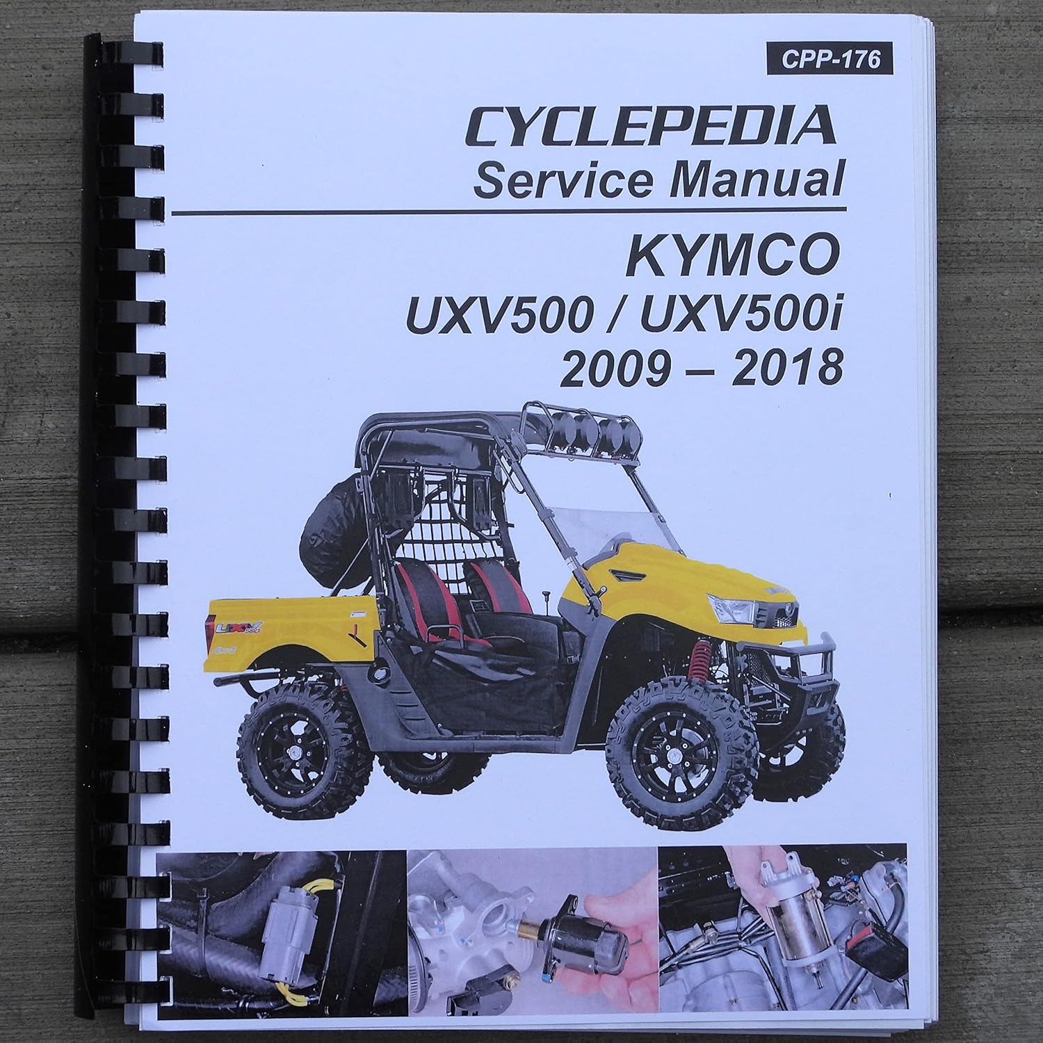 i5motorcycle Service & Repair Manual for KYMCO UXV500 UXV 500 UXV500i Quad ATV 2009-2018