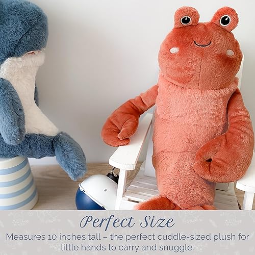 Miniatura 10 de MON AMI Captain O'Fish - Juguete de peluche de tiburón pirata, 12 pulgadas, hecho a mano, juguete de peluche de alta calidad, regalo suave para