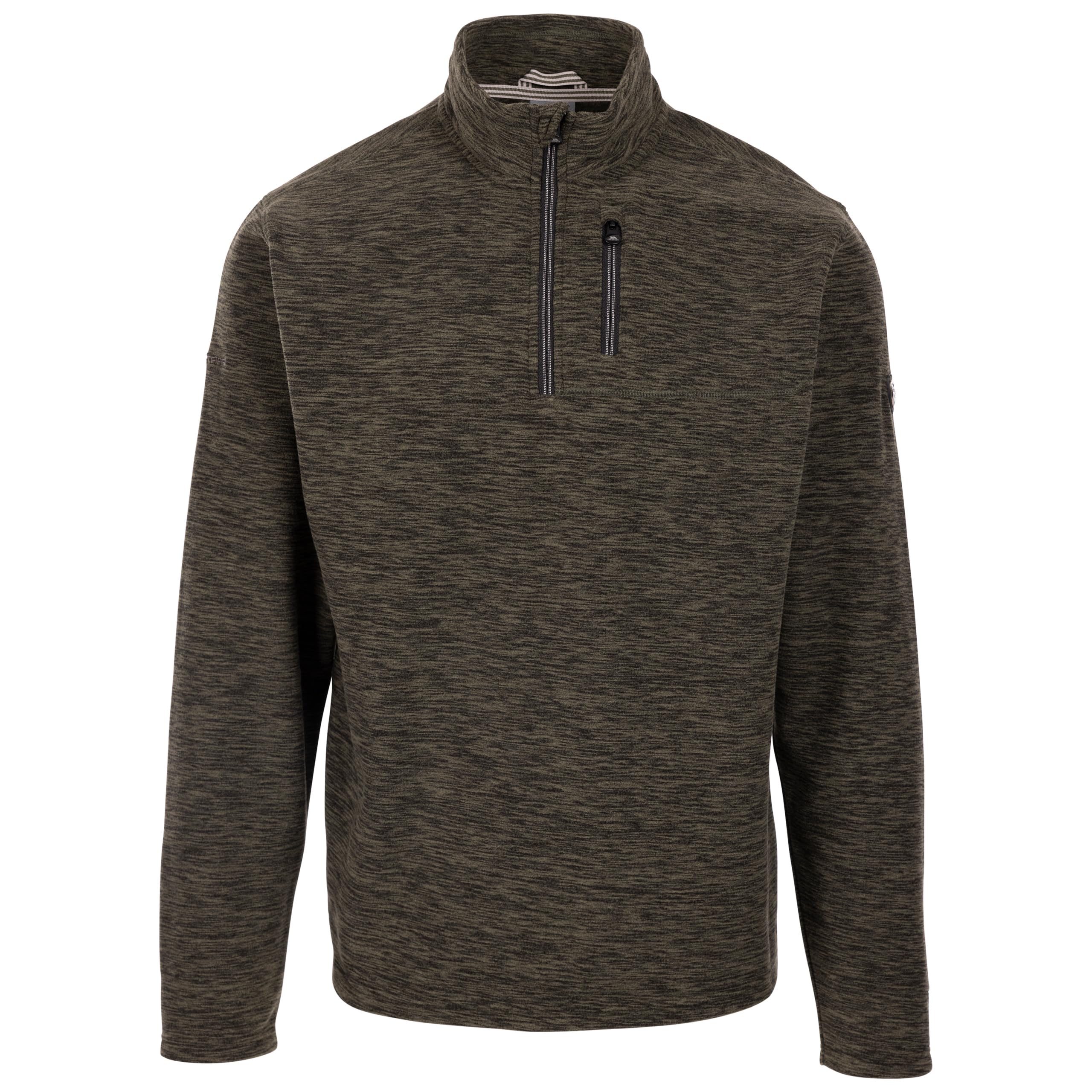 Trespass Men's Green Fleece Jacket Farnworth