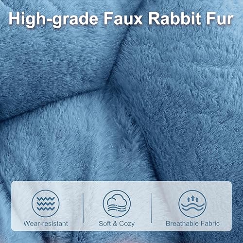 Miniatura 4 de Cómoda silla platillo para adultos, sillas plegables para sala de estar, silla de salón de piel sintética suave para dormitorio, sillas de lectura,