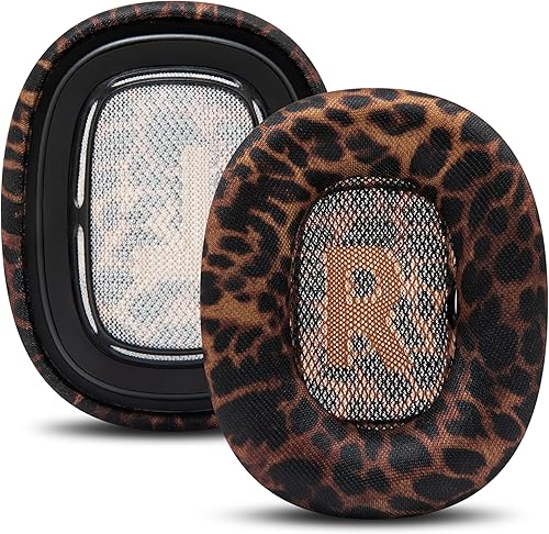 Miniatura 8 de WC PadZ Max - Almohadillas de repuesto compatibles con AirPods Max, hechas por Wicked Cojines, tela suave, comodidad mejorada y estilo único,