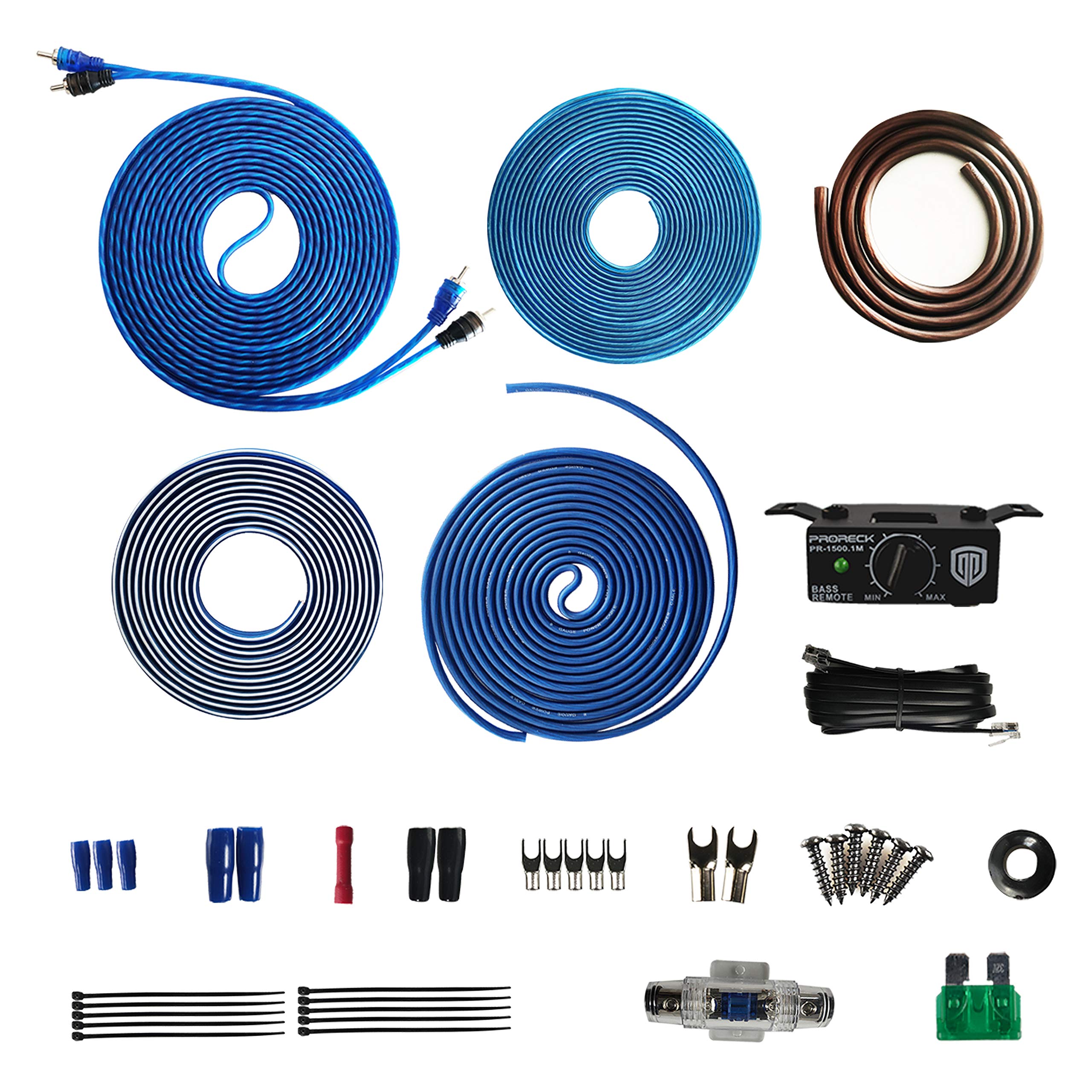 Buy PRORECK PR122M Complete 1500W Dual 12" Car Subwoofer, Includes