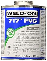 Vista 8 de Weld-On 10260 cemento PVC de múltiples propósitos 790 1/4 pinta, transparente, 4 onzas, 1 paquete