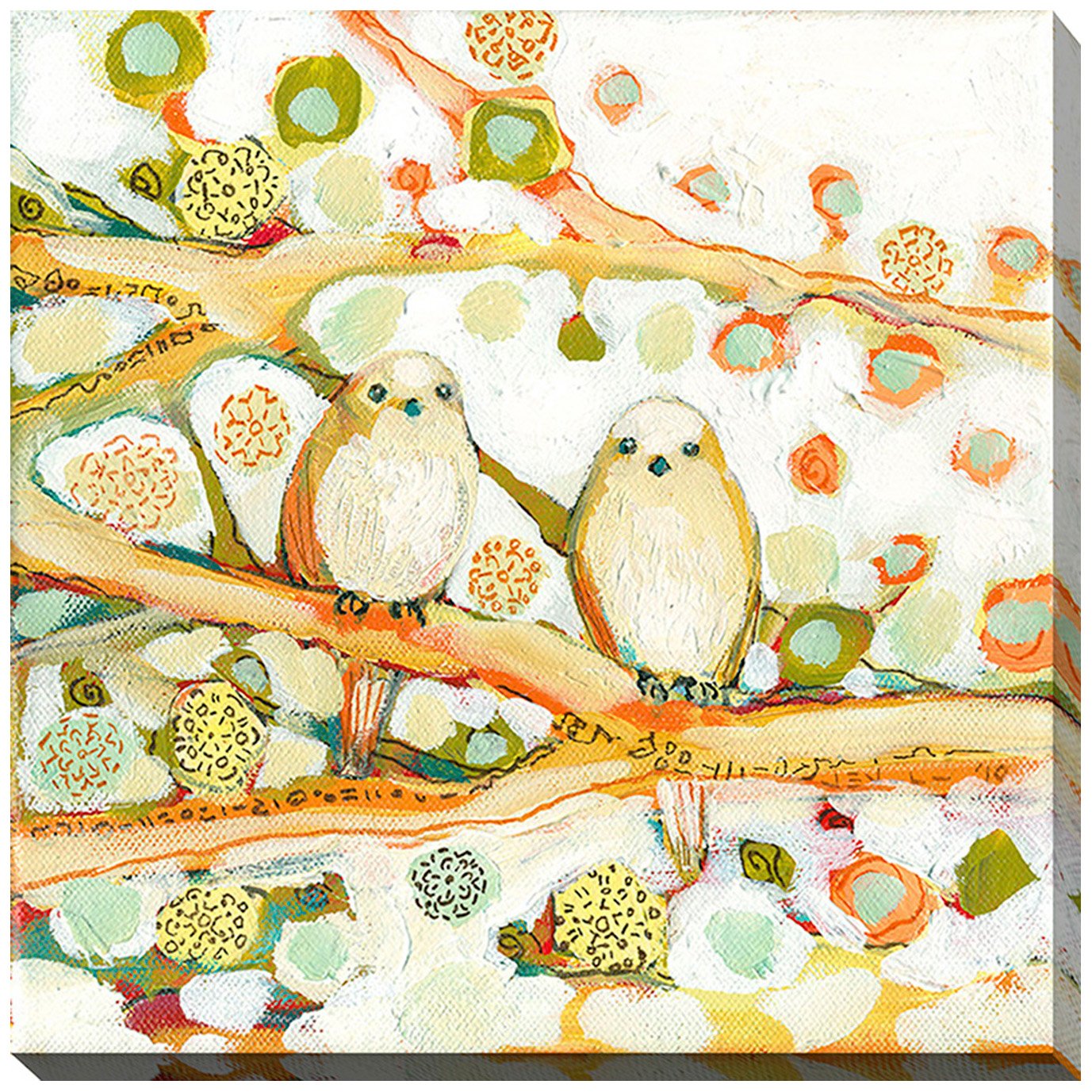 Picture Perfect International"Together" by Jennifer Lommers Giclee Stretched Canvas Wall Art, 24" x 24" x 1"