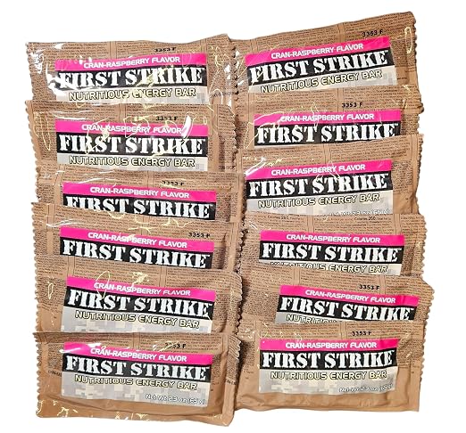 Amazon.com : First Strike Energy Bar, Full Size [2.3oz] - Authentic ...