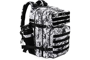 LHI Military Tactical Backpack for Men & Women: Durable 45L Army 3...