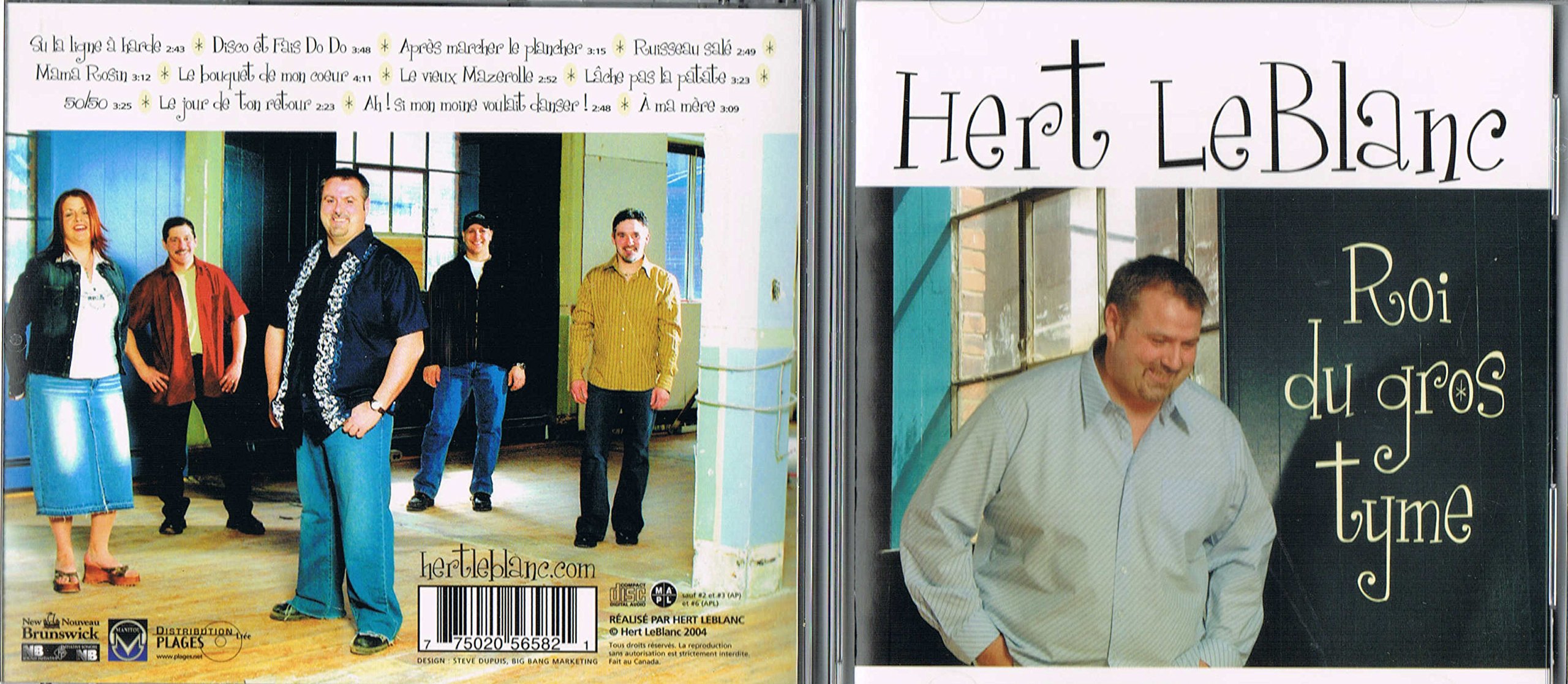 LEBLANC;HERVE - ROI DU GROS TYME [Audio CD] LEBLANC;HERVE