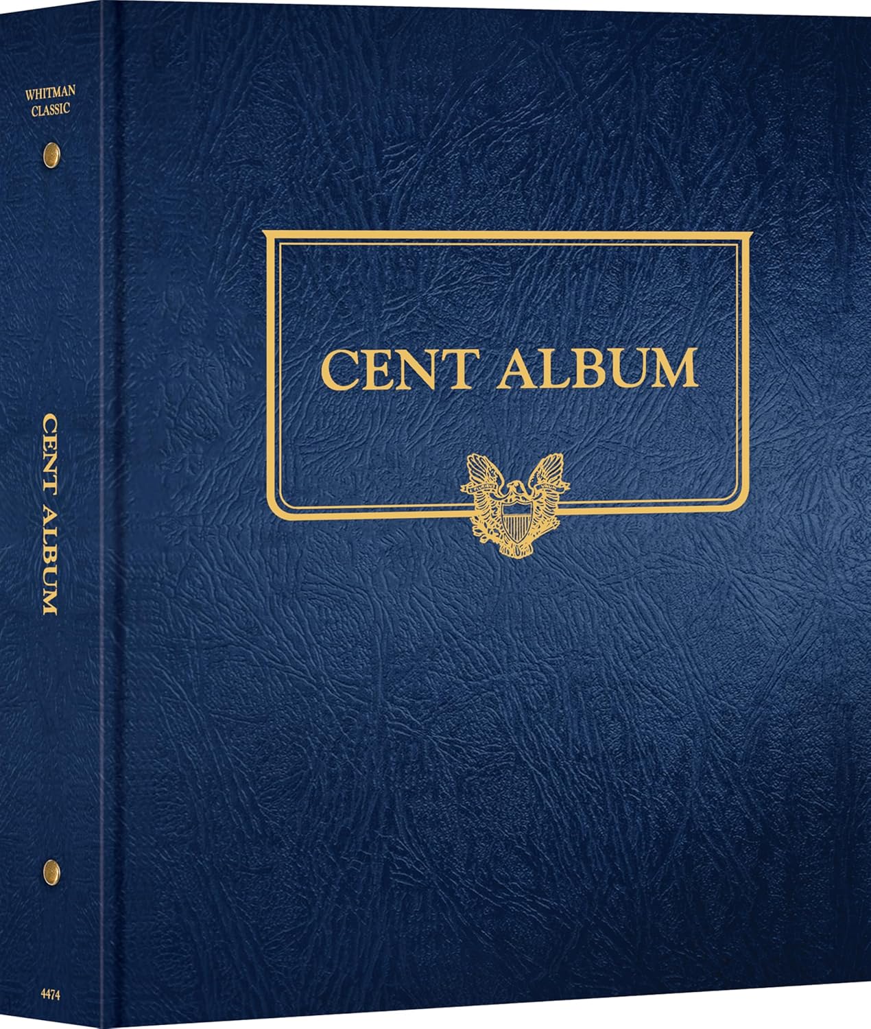 Whitman Classic® Coin Album - U.S. Cents: Plain, No Dates (Includes Blank Pages)      Hardcover – January 1, 2024