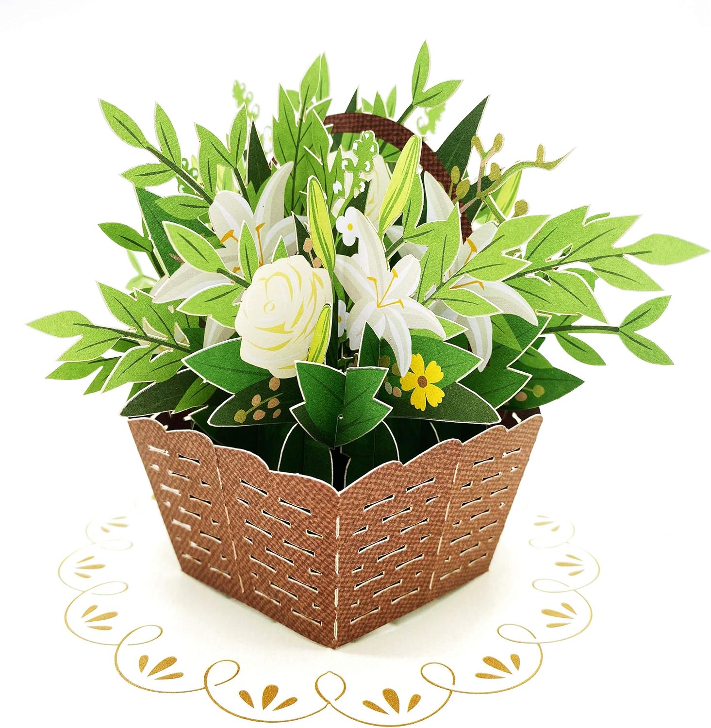 Liif Sympathy & Condolence Card 3D Sympathy Basket