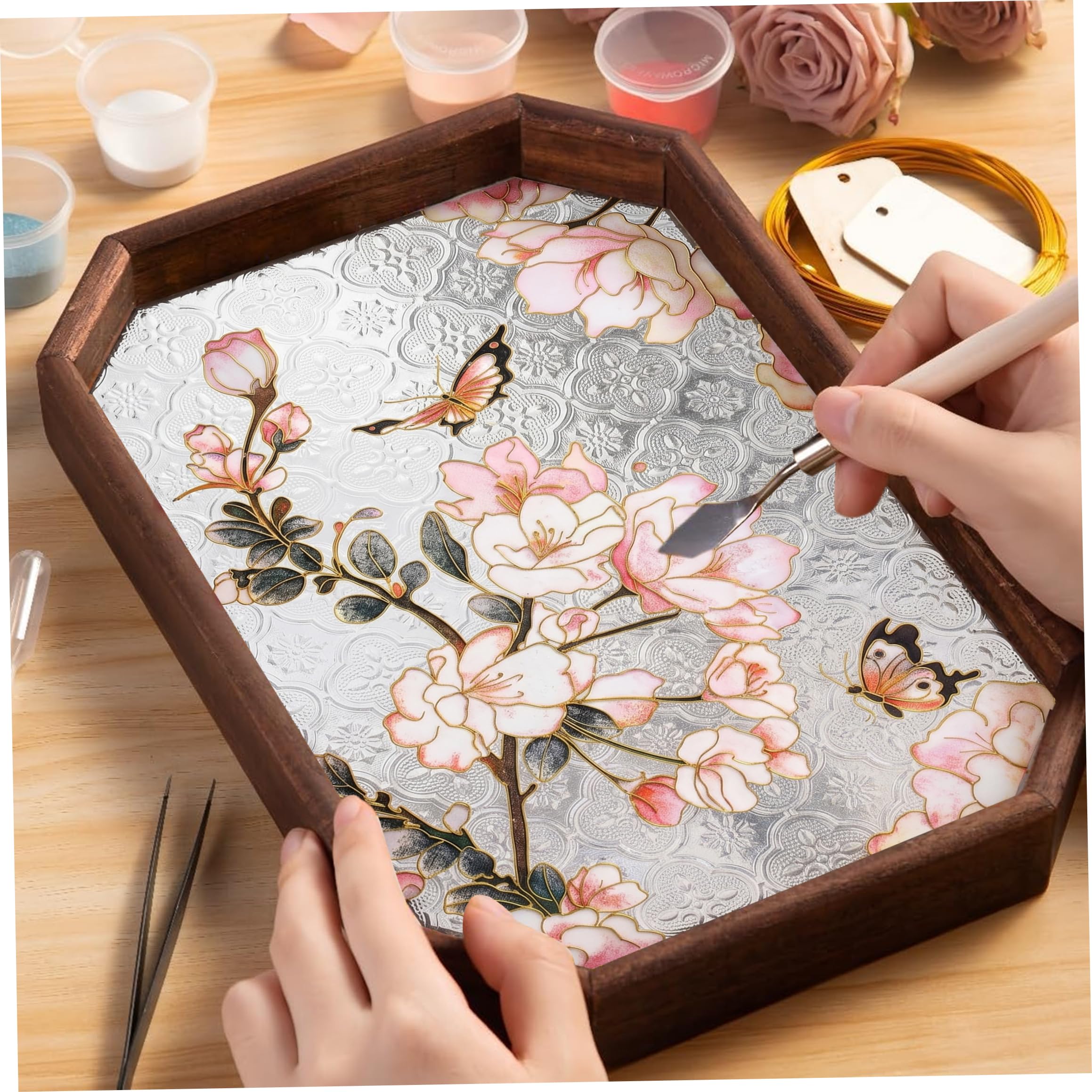 Tapallmy Kit Cloisonne per principianti, guide facili da seguire per nuovi artigiani per regali fai-da-te