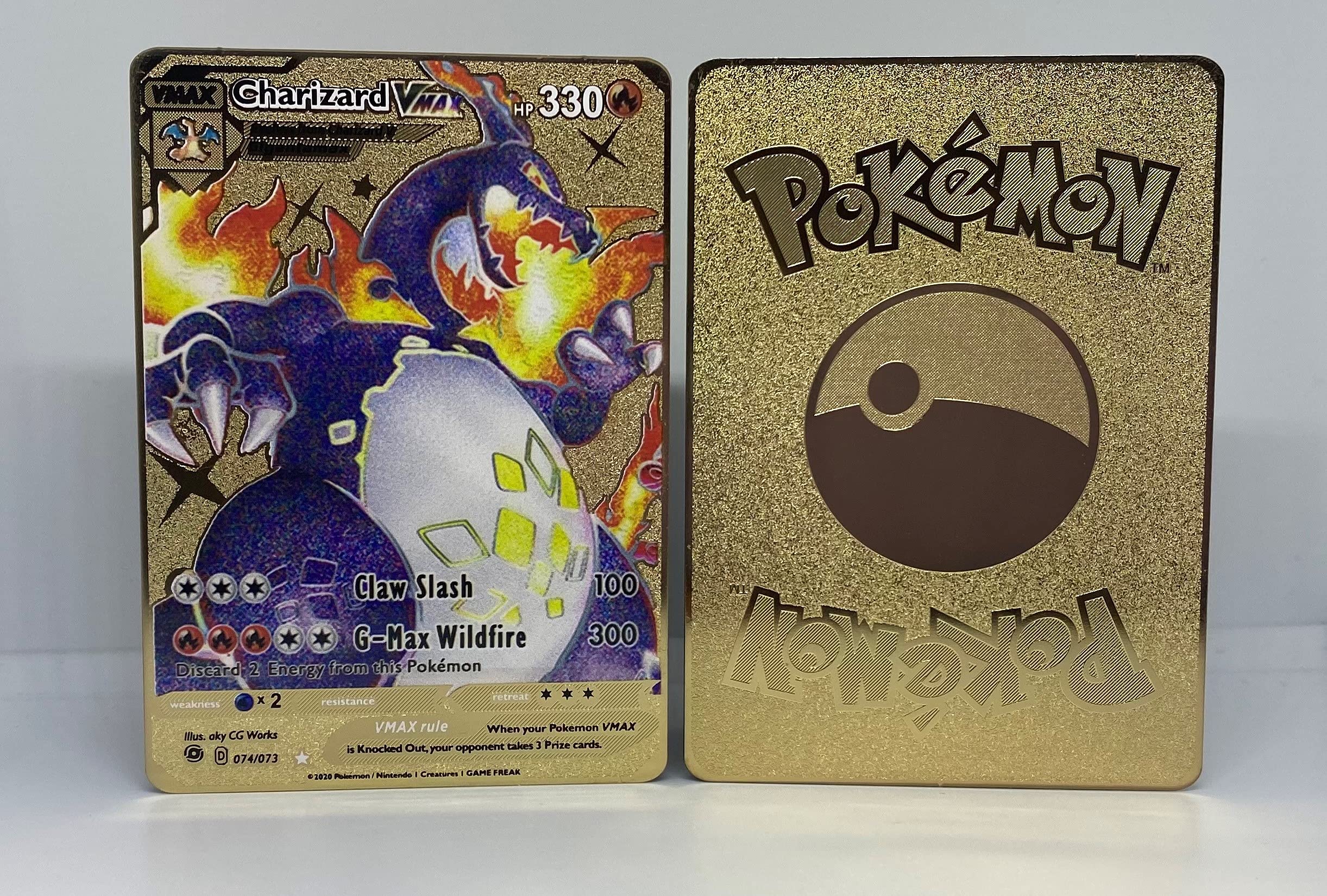 Baru Pokemon Vmax Emas Berkilau Gelap Charizard Pikachu 51 OFF