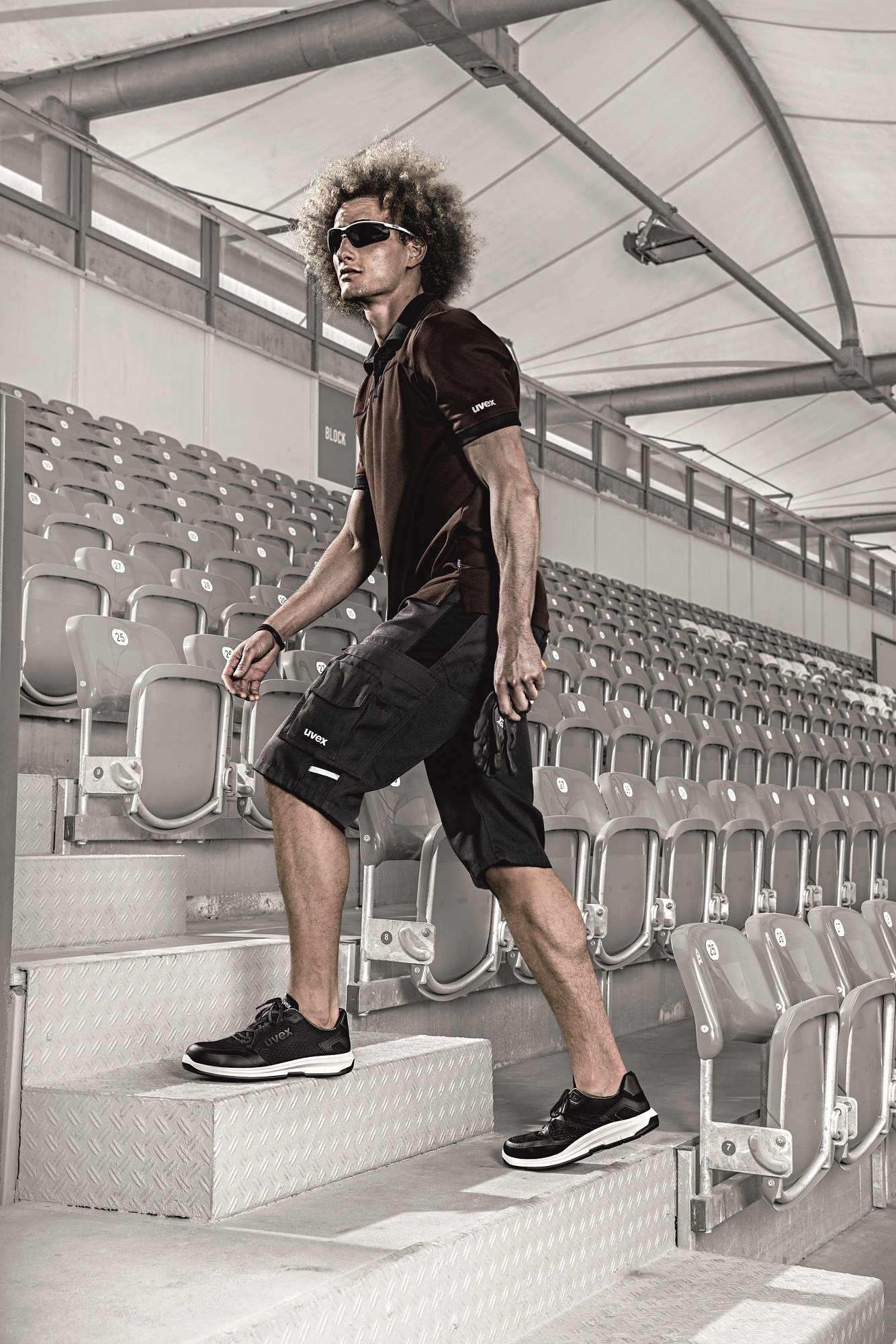 Uvex 1 Sport S3L Sicherheitsschuhe - Ultraleicht & sportlich, metallfrei, ESD-fähig, rutschfest (SR), durchtritthemmend, atmungsaktiv & ergonomisch