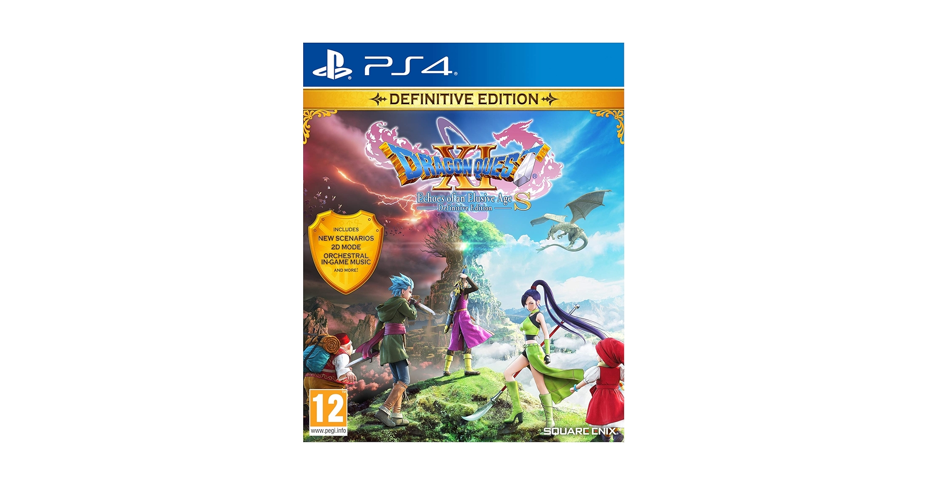 北米版  Dragon Quest XI  S Dragon Quest XI S Echoes of an Elusive Age Definitive