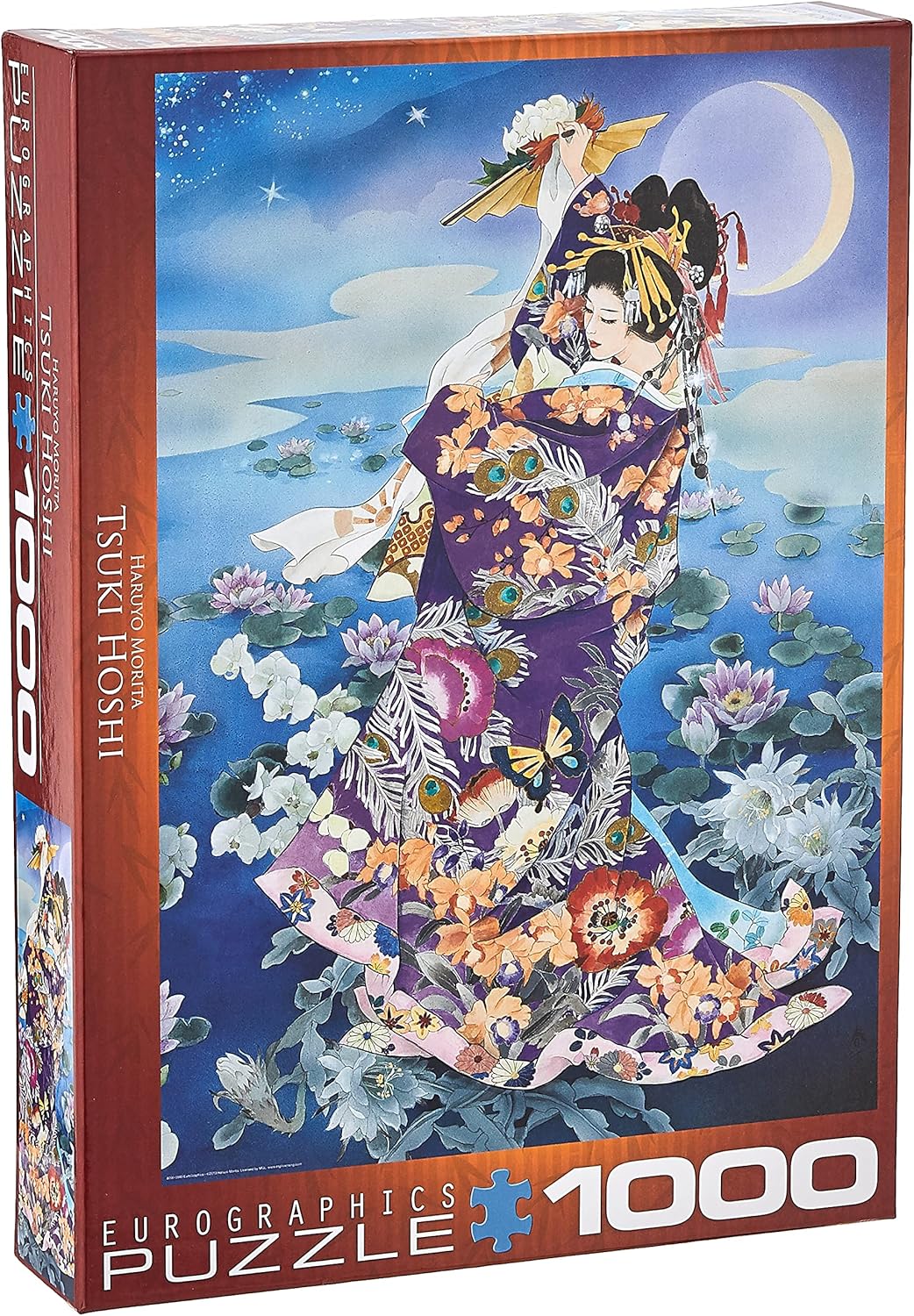 Eurographics 60000563 Tsuki Hoshi by Haruyo Morita Jigsaw Puzzle (1000Piece), Jigsaw Puzzles
