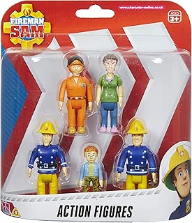wooden fireman figures
