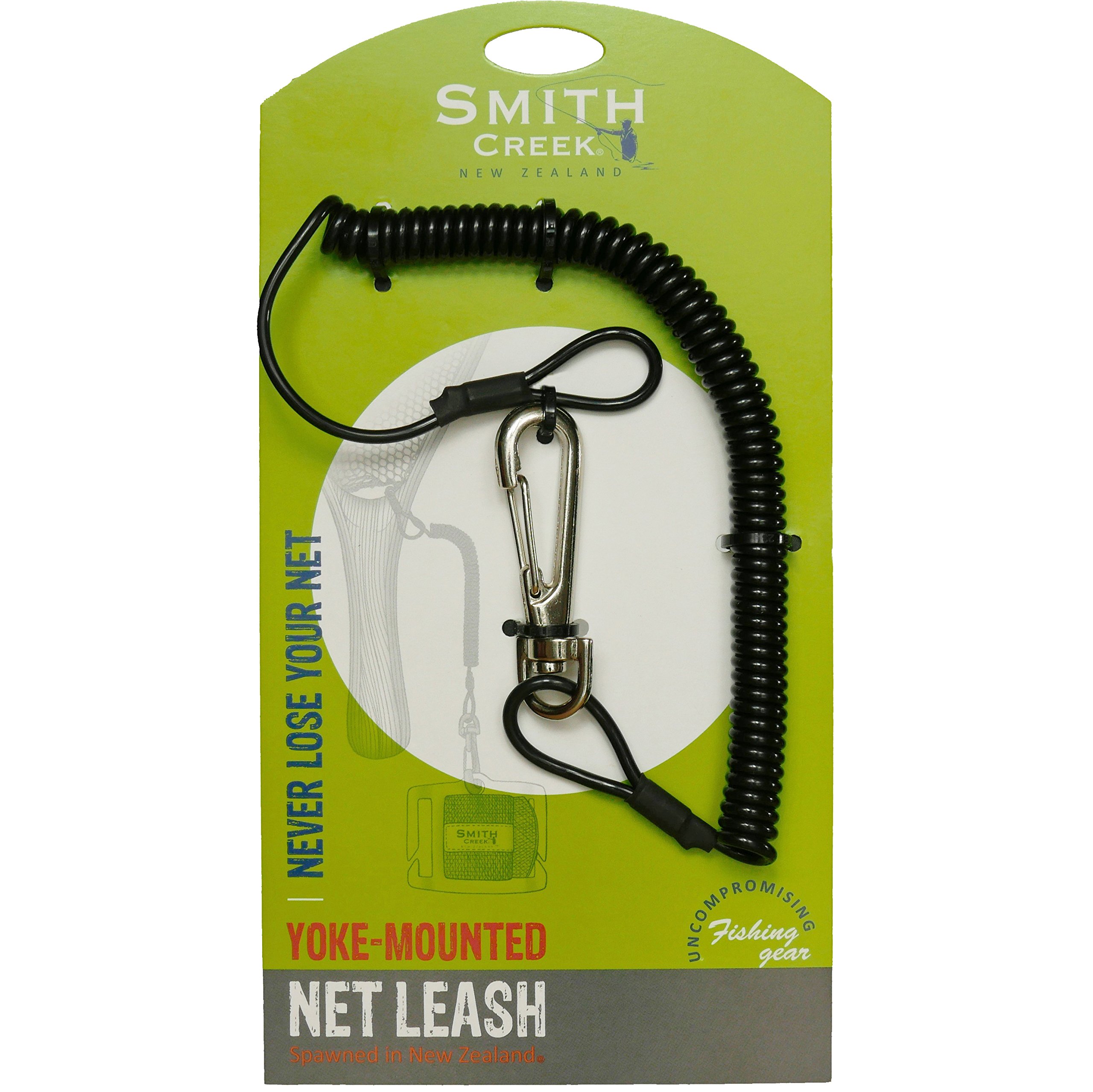 Net Leash, Yoke Mounted Coiled Lanyard
