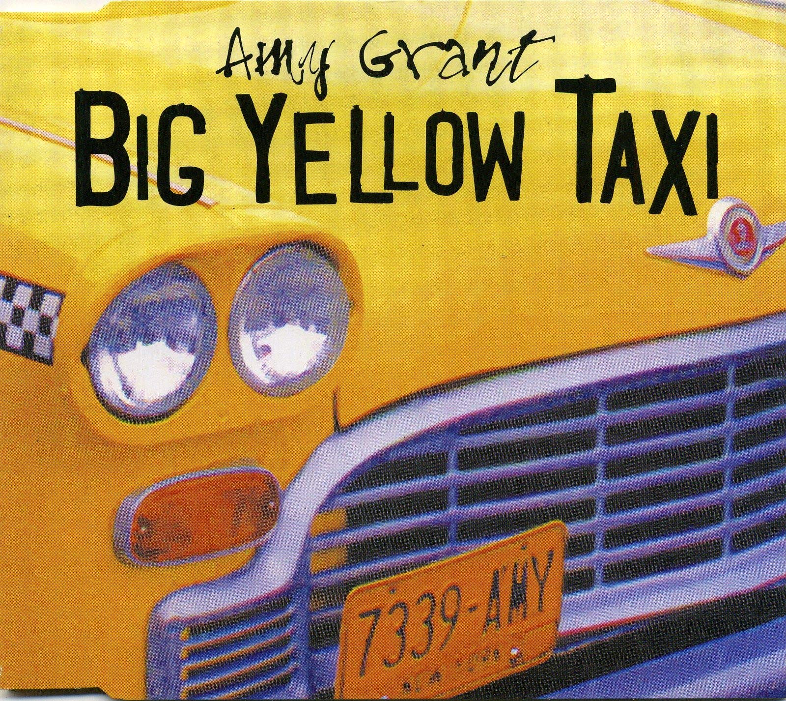 Amy Grant Big Yellow Taxi CD UK A&m 1995 paradise mix b/w house of love south
