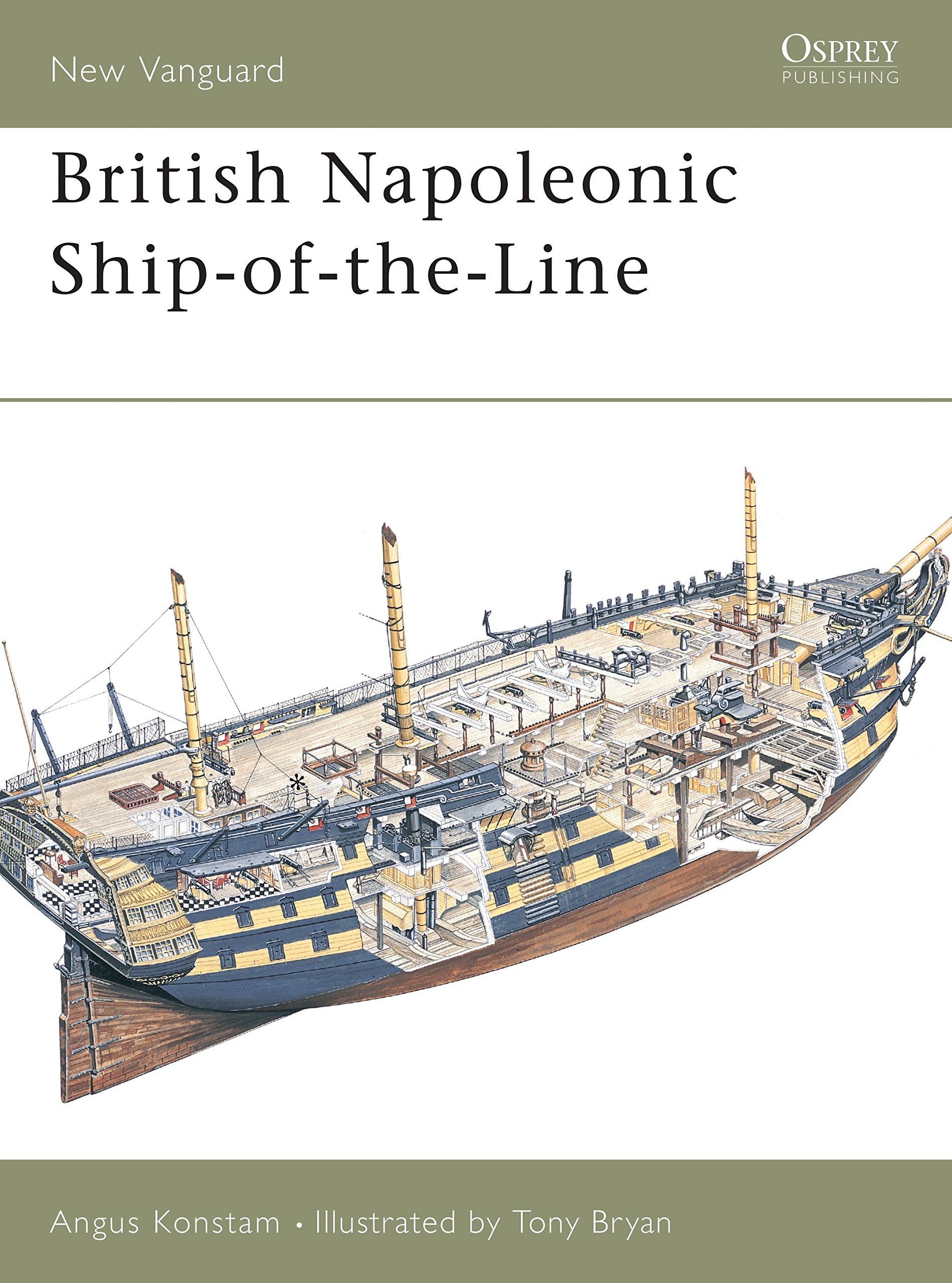 British Napoleonic Ship-of-the-Line by Angus Konstam, Tony Bryan - 9781841763088