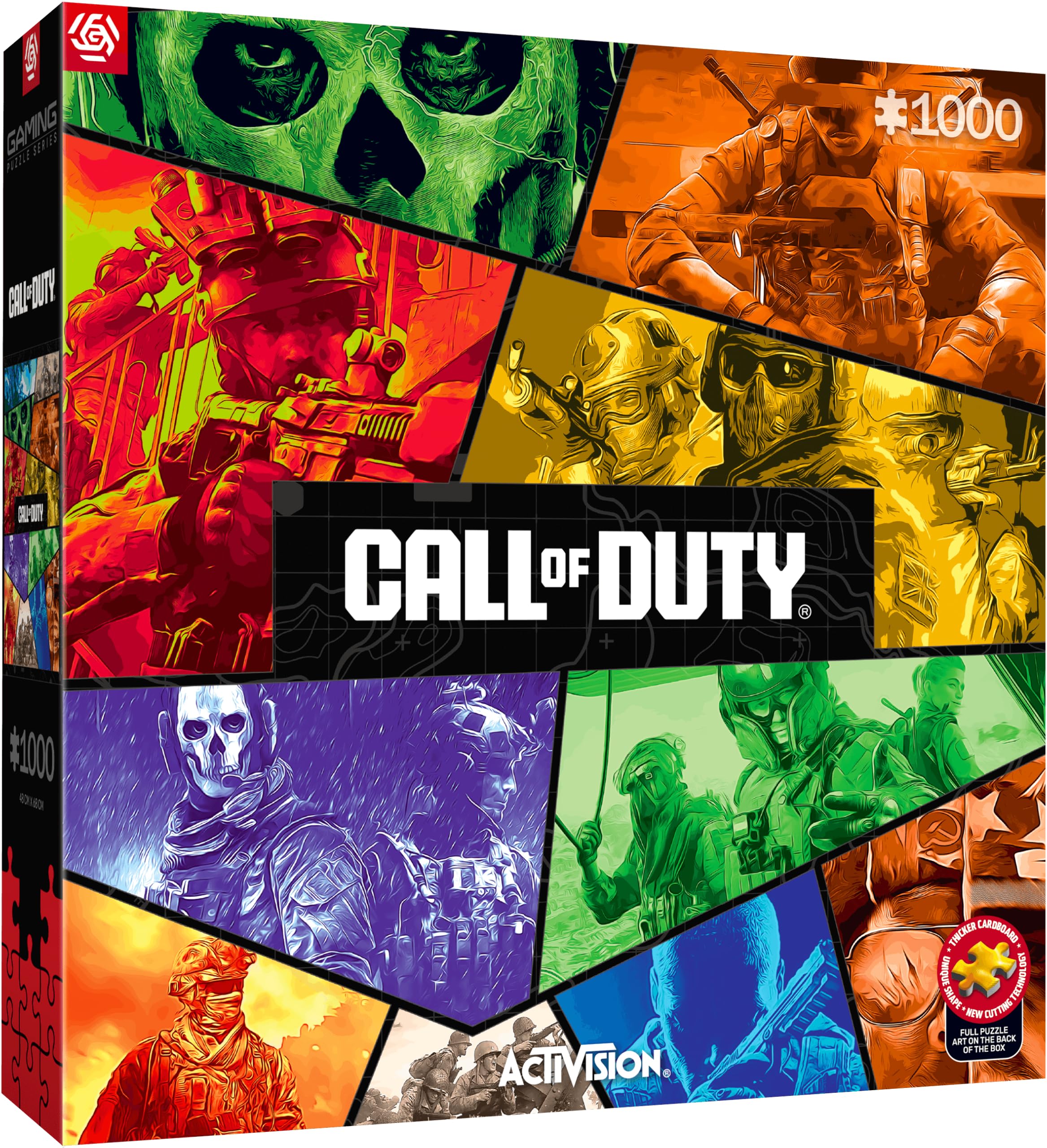 Good Loot Puzzle Gaming Call of Duty Operators Collage 1000 Pieces