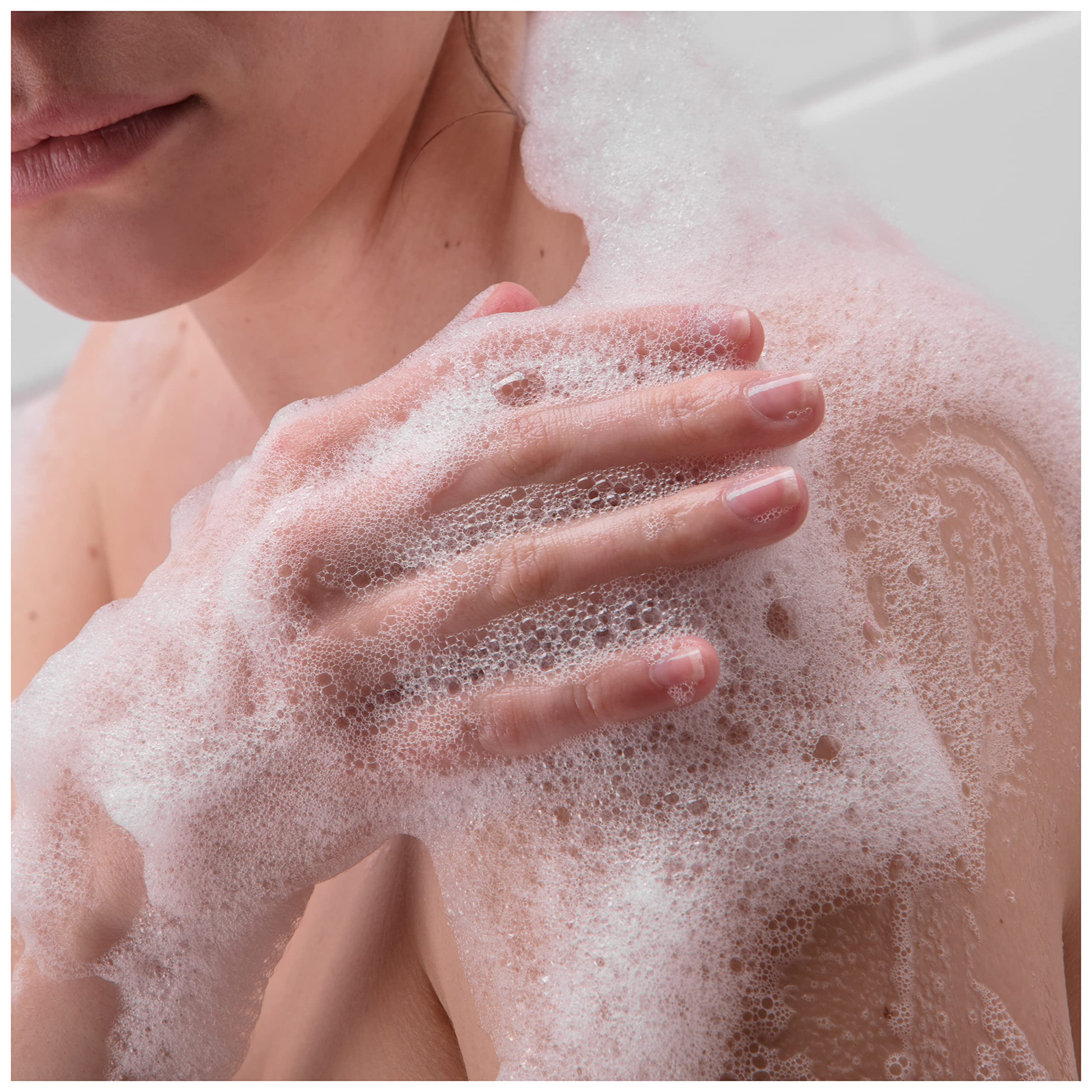 Aceite de coco Dove Shower Mousse, 200 ml, 6 unidades