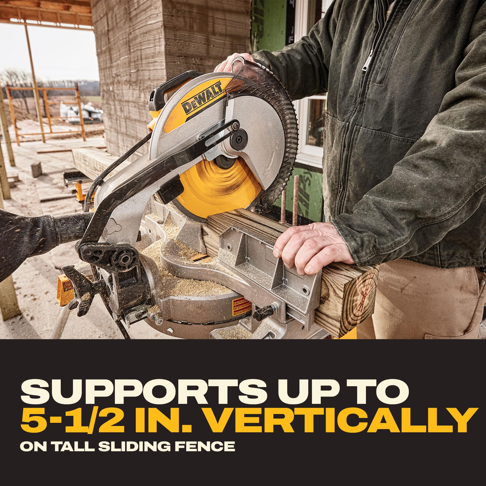 DEWALT 12" Miter Saw - Power & Precision -4 DEWALT 12" Miter Saw - Power & Precision -4