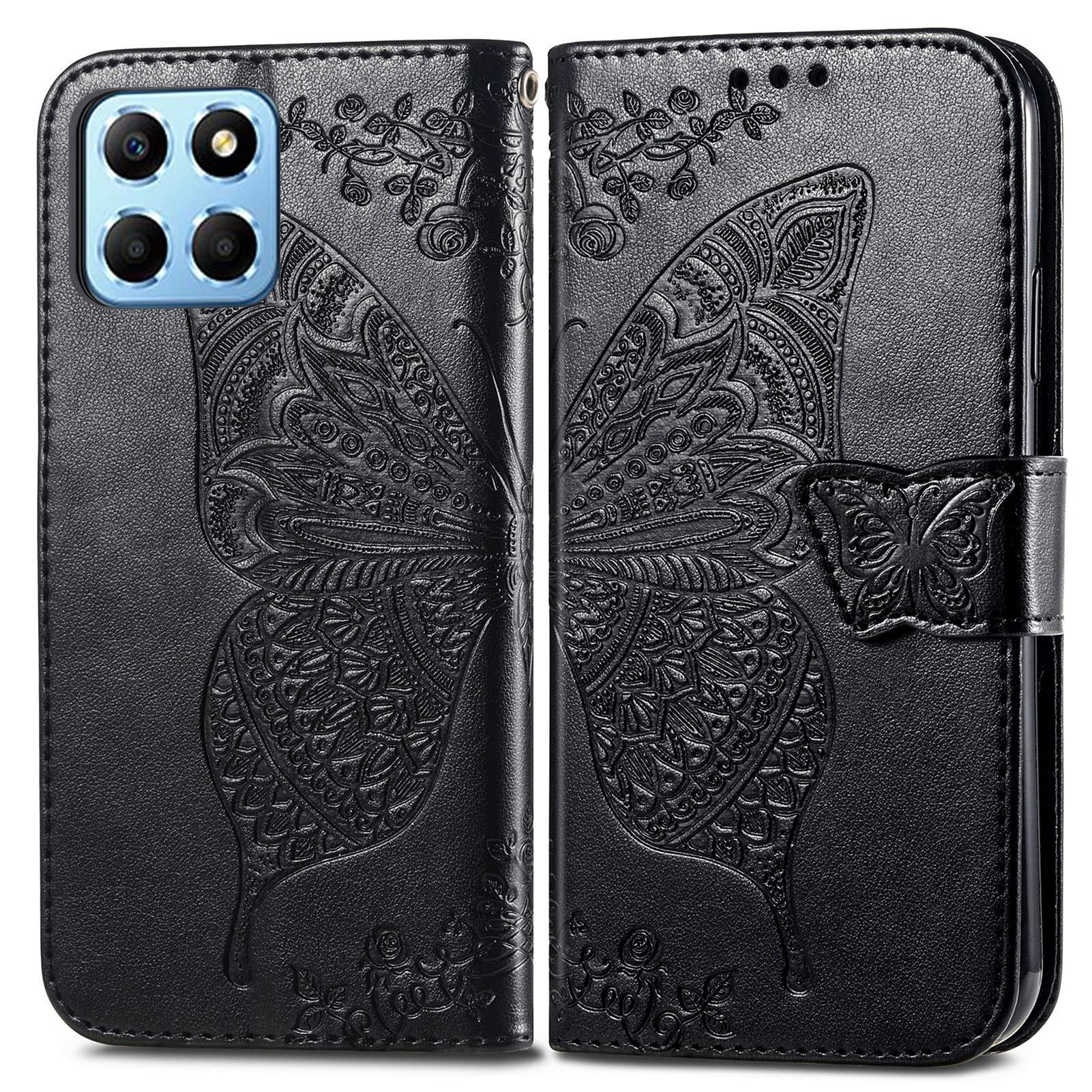 Fertuo Cover per Honor X6 / Honor X8 5G / Honor 70 Lite, Custodia Portafoglio a Libro in