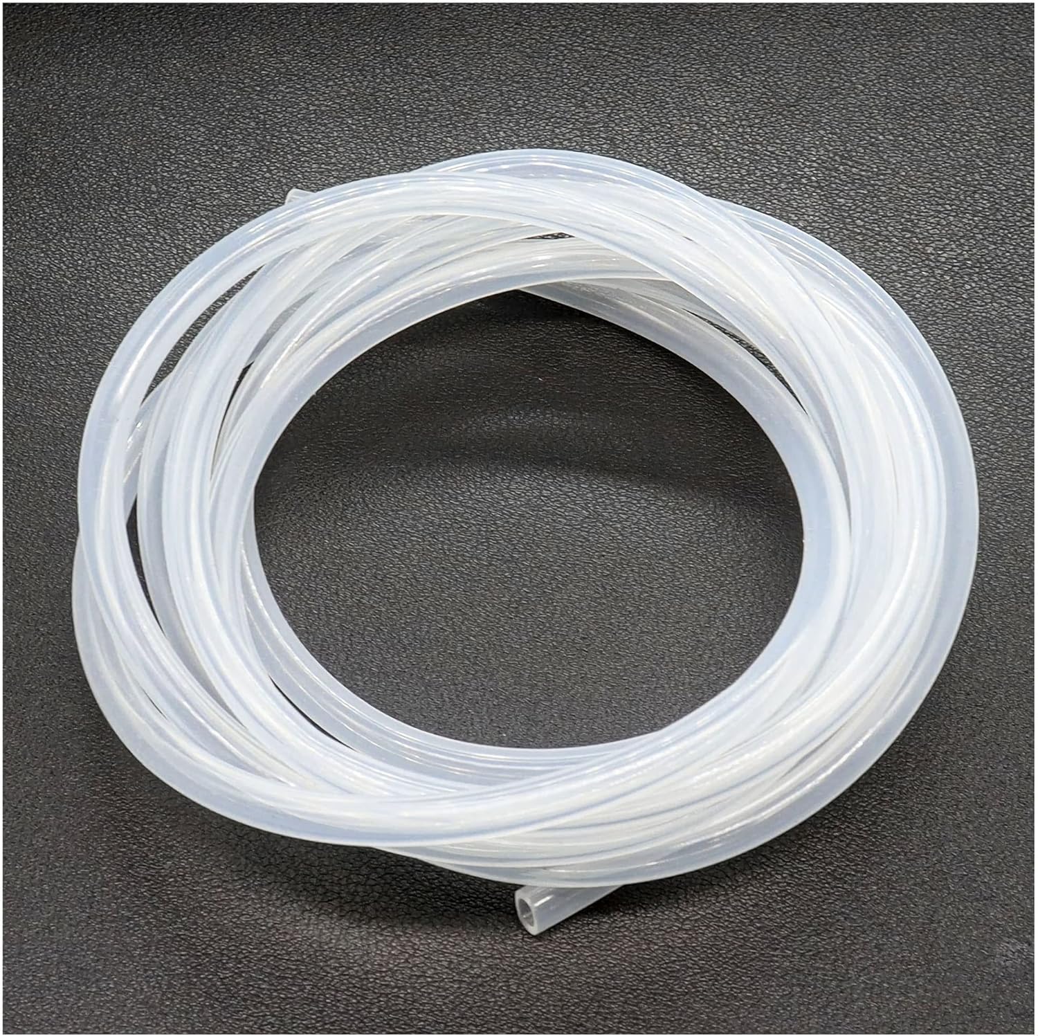 Silicone Tubing 0.51" x 0.71"（13x18mm）(IDxOD) 16.4Ft(5m) Length Flexible Transparent Tube, Silicone Rubber Air Hose Water Pipe for Pump Transfer