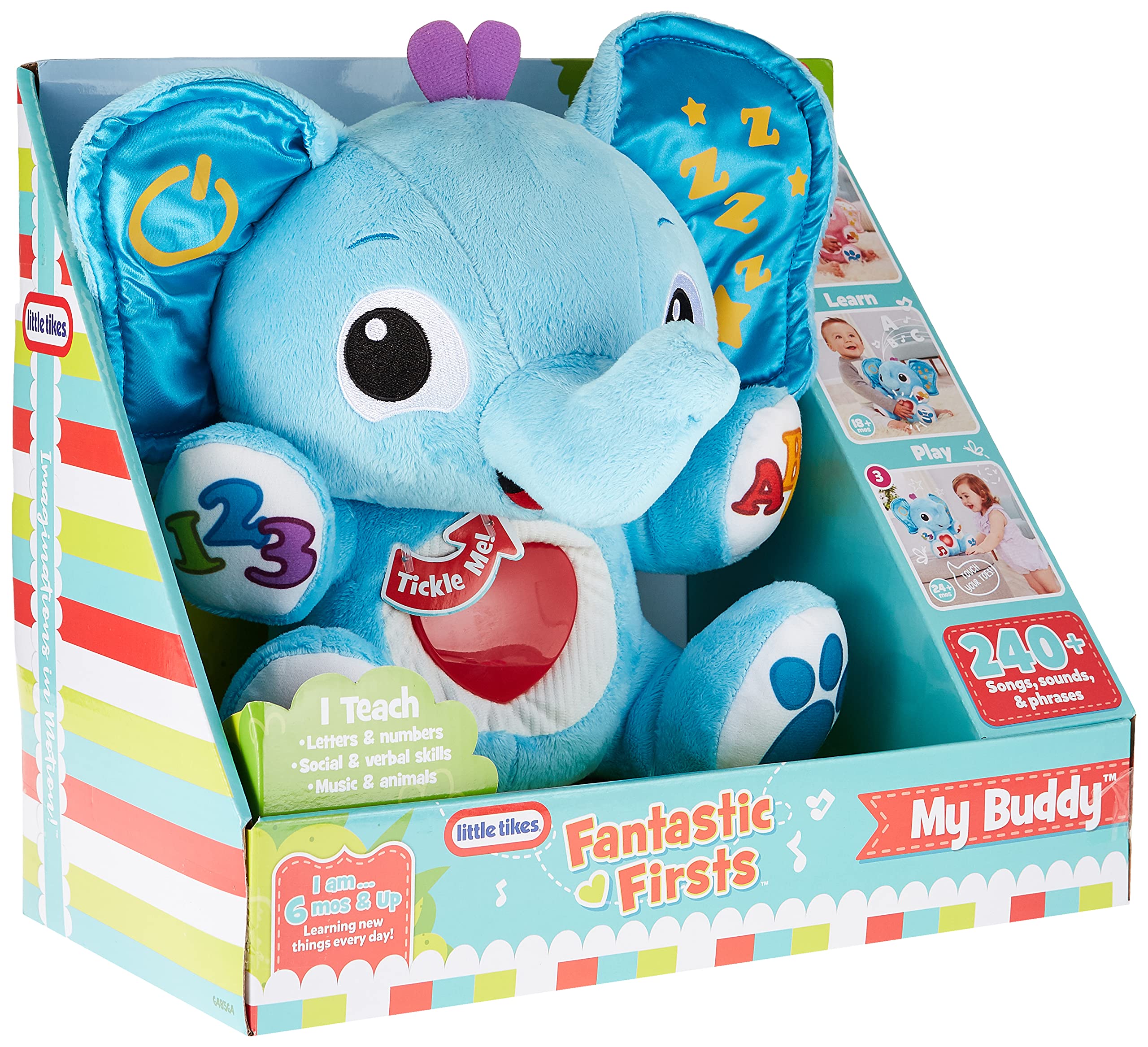 little tikes elephant soft toy