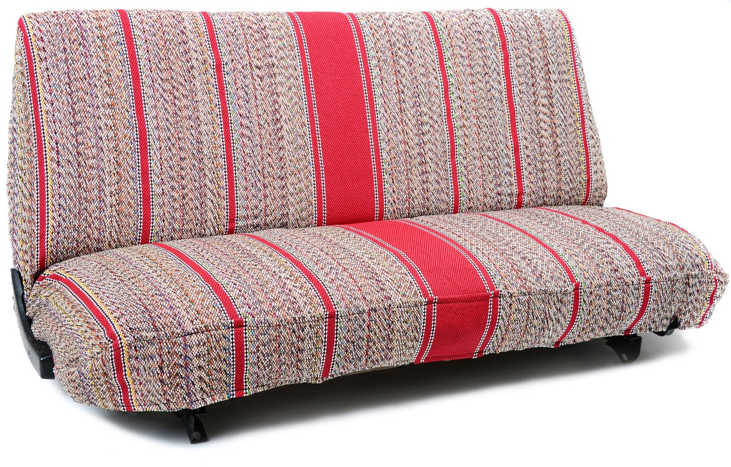 Outlaw Universal Bench Seat Cover Fits Ford, Chevrolet, Dodge, and Full Size Pickup Trucks - Burgundy