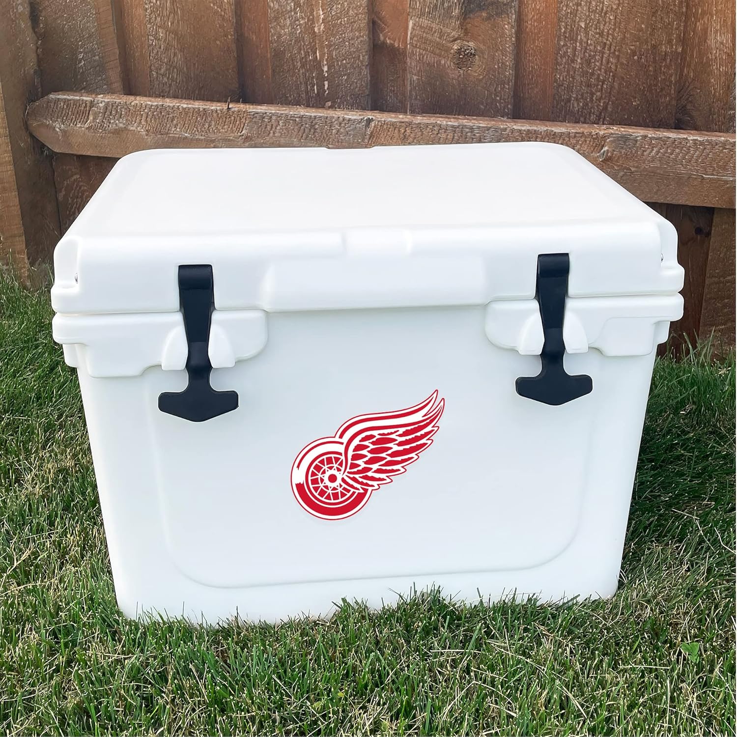 Desert Cactus Detroit Red Wings Team NHL National Hockey League Sticker Vinyl Decal Laptop Water Bottle Car Scrapbook (Individual A) - Image 5