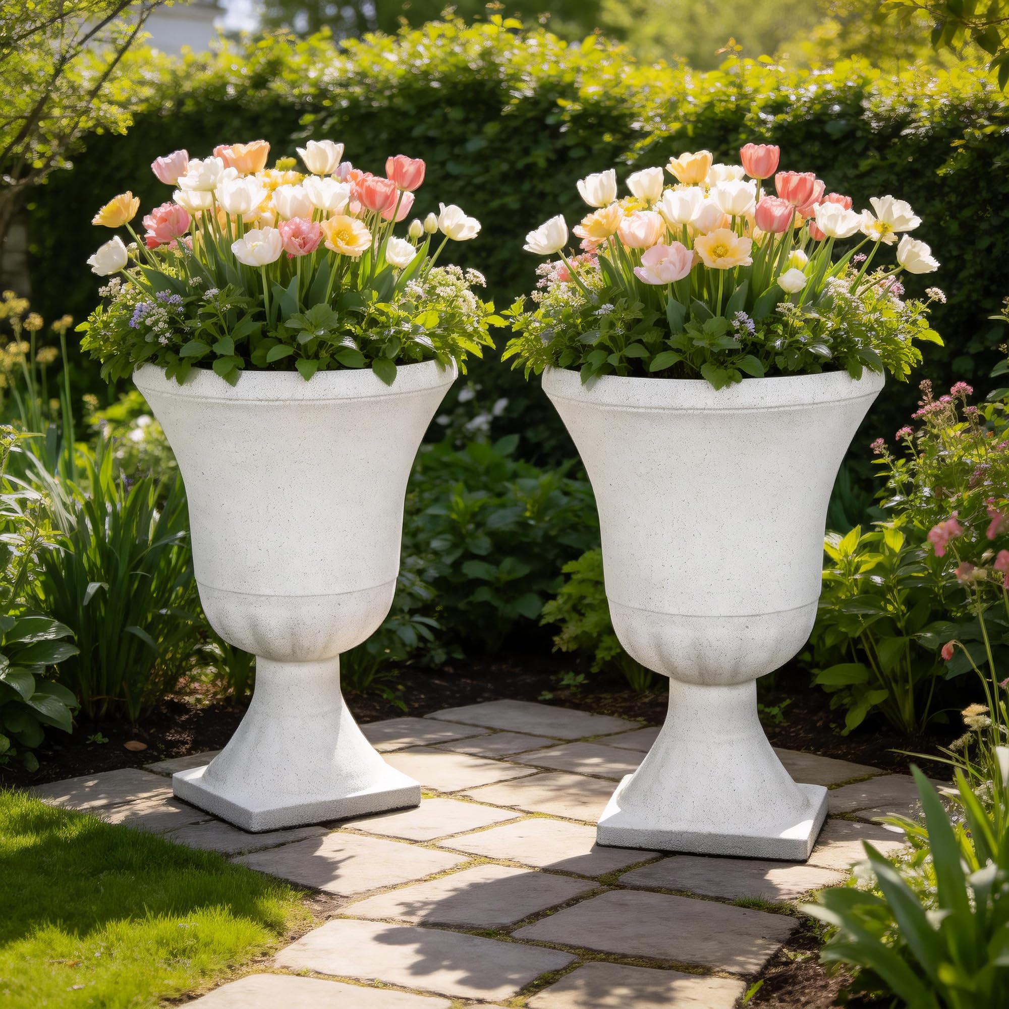 Ultym 22-Inch Urn Tall Planters