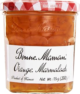 Bonne Maman Orange Marmalade 13oz - Authentic French Preserves, Natural Ingredients, No Artificial Additives