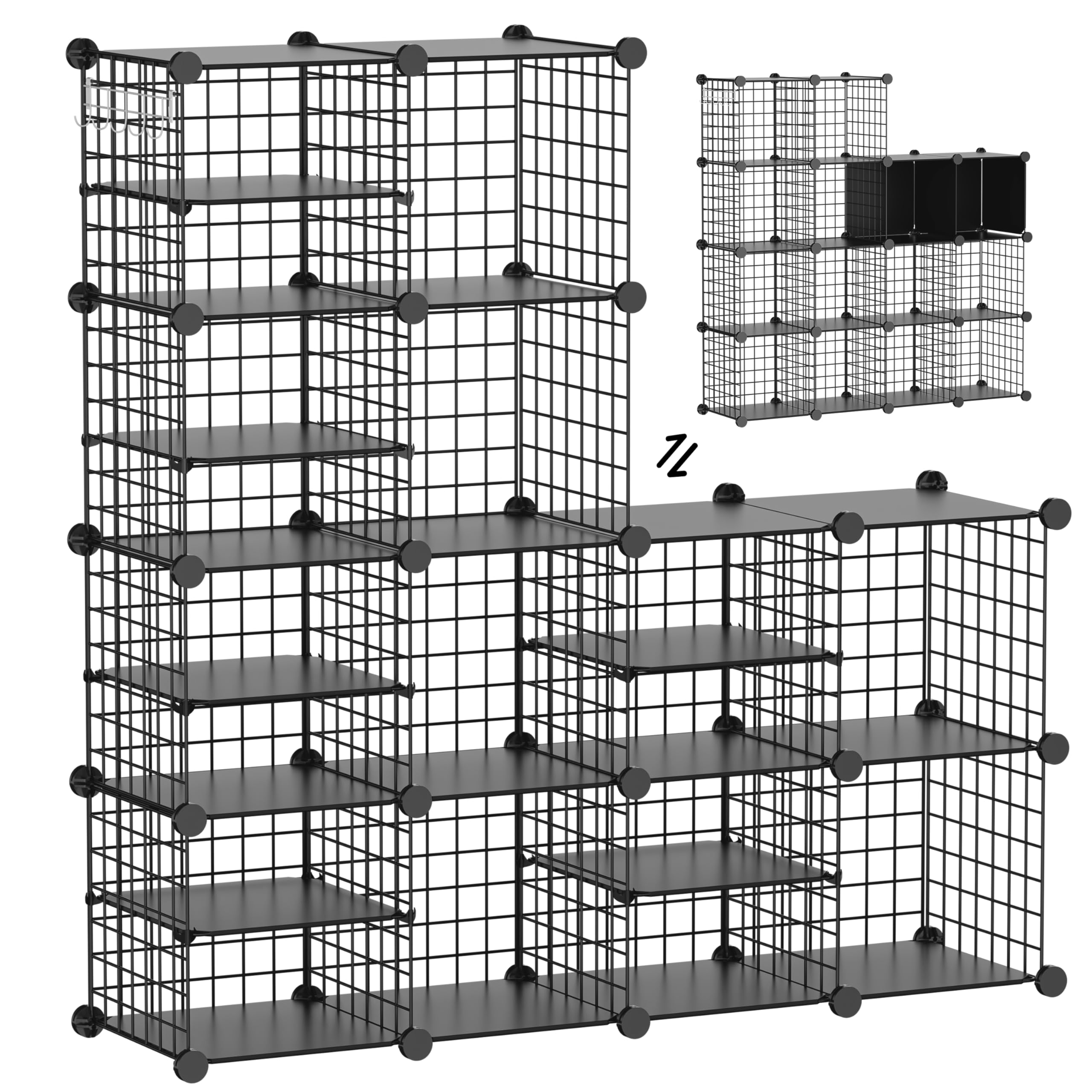Kiivoena Wire Cube Storage Organizer