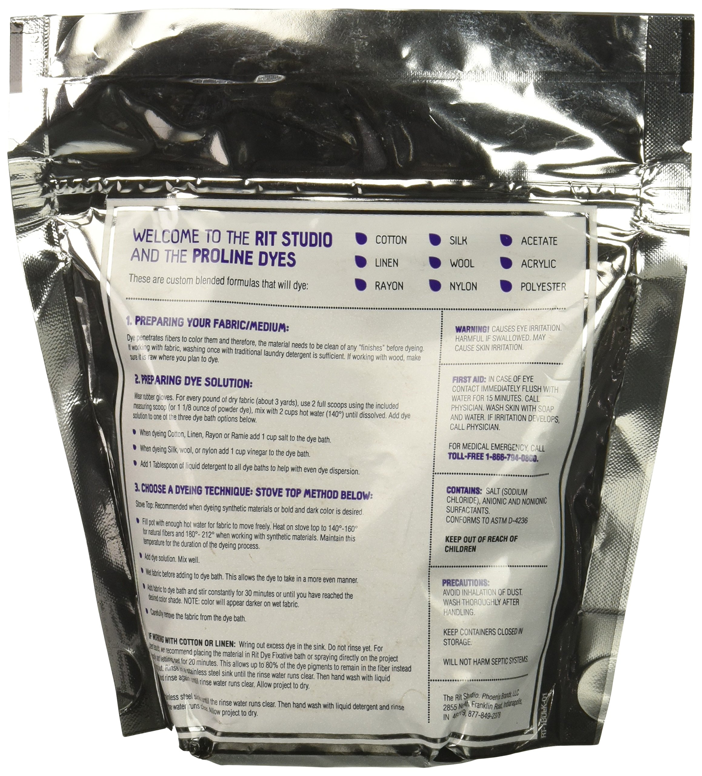 Nakoma Neon Green Rit Proline Dye Powder 1lb Bag