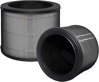 A230 Filter Replacement Size O, Compatible with Winix A230 and A231 Air Purifier, Compare to Winix Part # 1712-0100-00, Filter O, 3-in-1 H13 True HEPA Filter and Activated Carbon Filter, 2 Pack