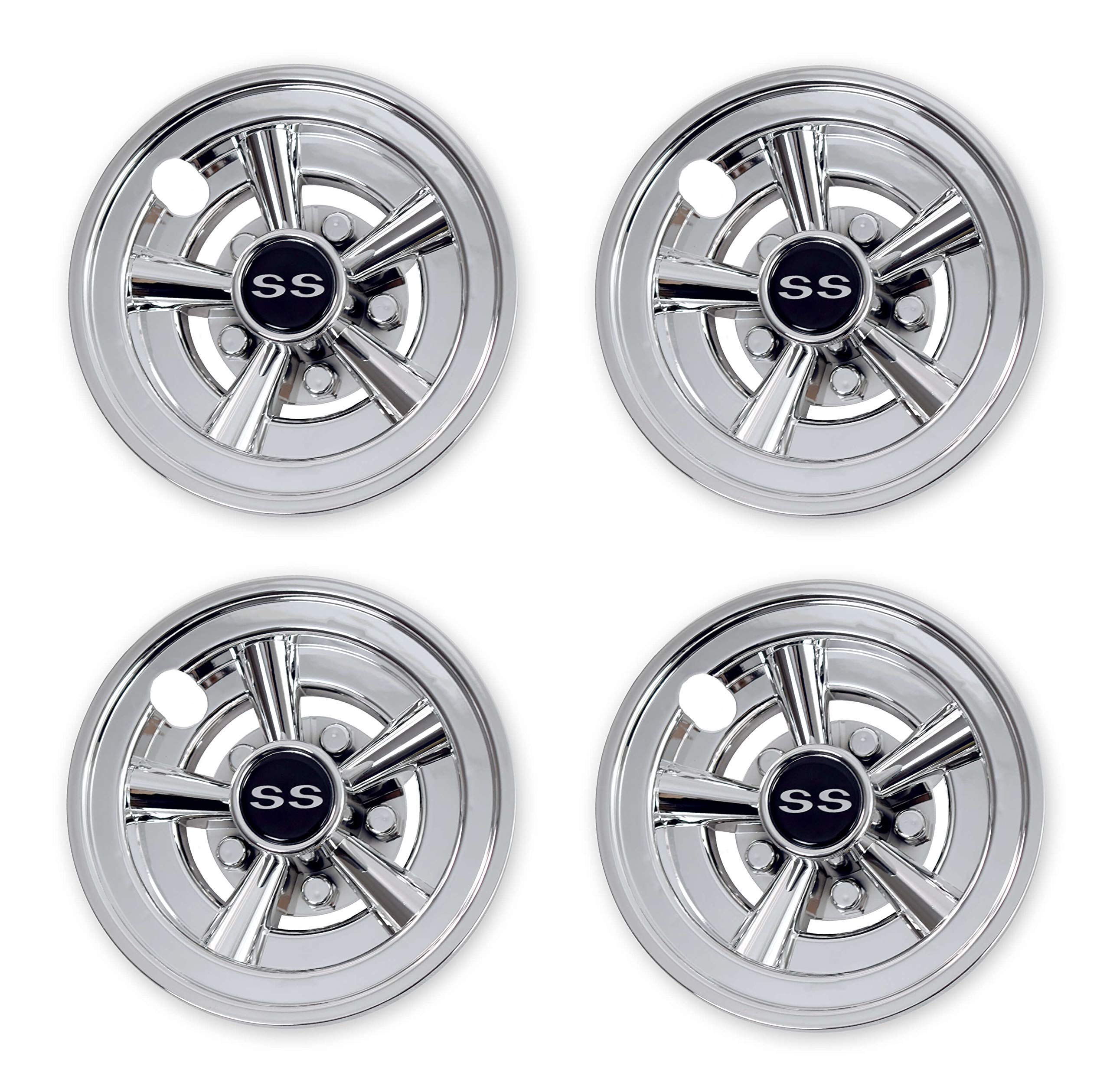Buy NOKINS Golf Cart SS Wheel Covers 