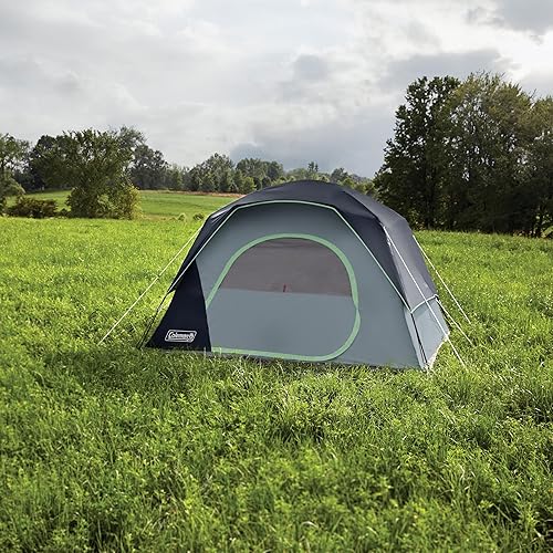 Miniatura 3 de Coleman Skydome Tent with 5 Minute Setup, 2/4/6/8-Person Weatherproof Tent with Rainfly & Carry Bag, 20% More Headroom Than Traditional Canopies