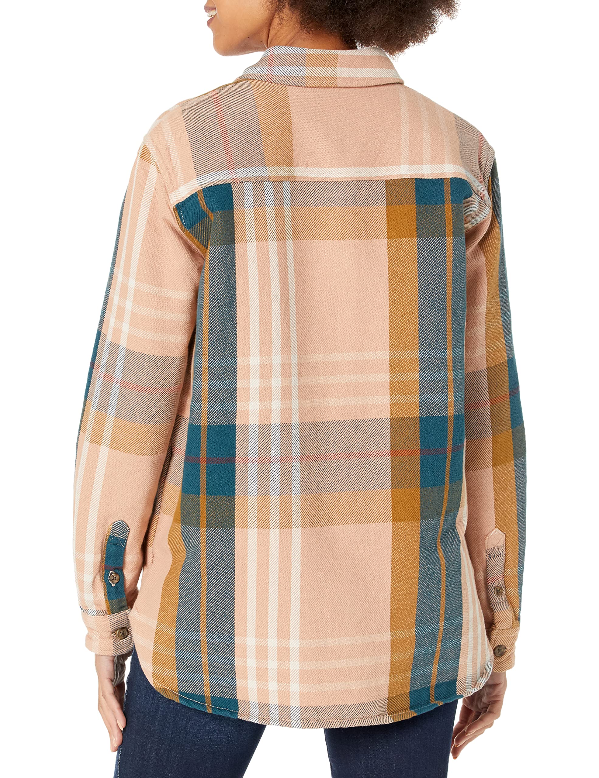 Carhartt Herren Loose Fit Schweres Twill Langarm Plaid Shirt