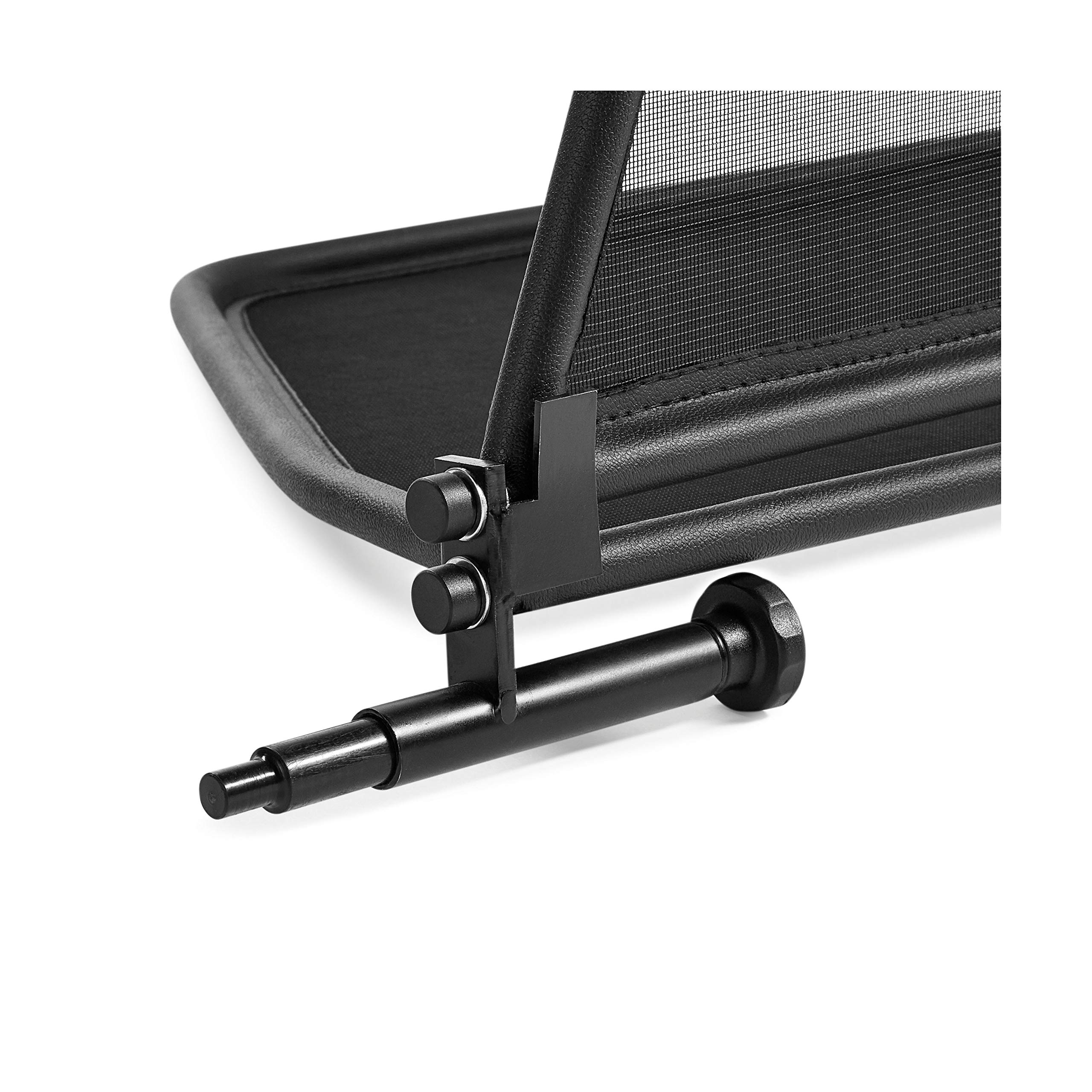 Cabrio Windschott Windabweiser für BMW 3er E46 Cabrio Schwarz Clip-on 2000-2007
