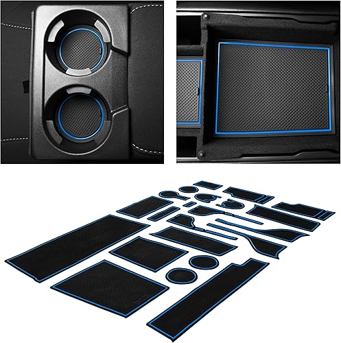 Ford Fusion 2017-2020 - Juego de forros para portavasos de primera calidad.