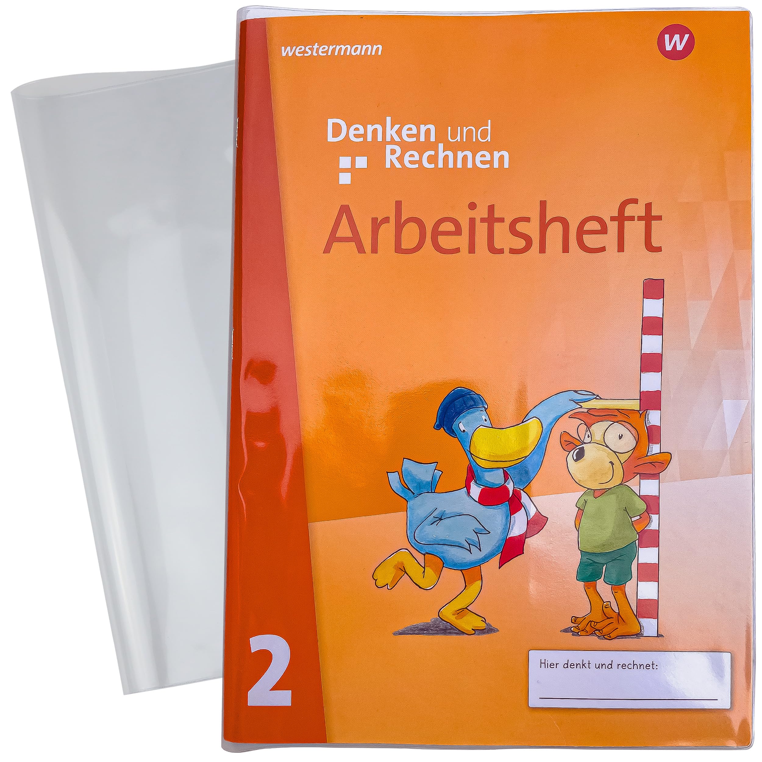 OLGS Hefthüllen DIN A4 starke PVC Folie transparent aus Kunststoff | Buchhüllen für Schulbücher und Schulhefte | Heft Hüllen Heftumschläge farblos abwischbar (Blanko 10)