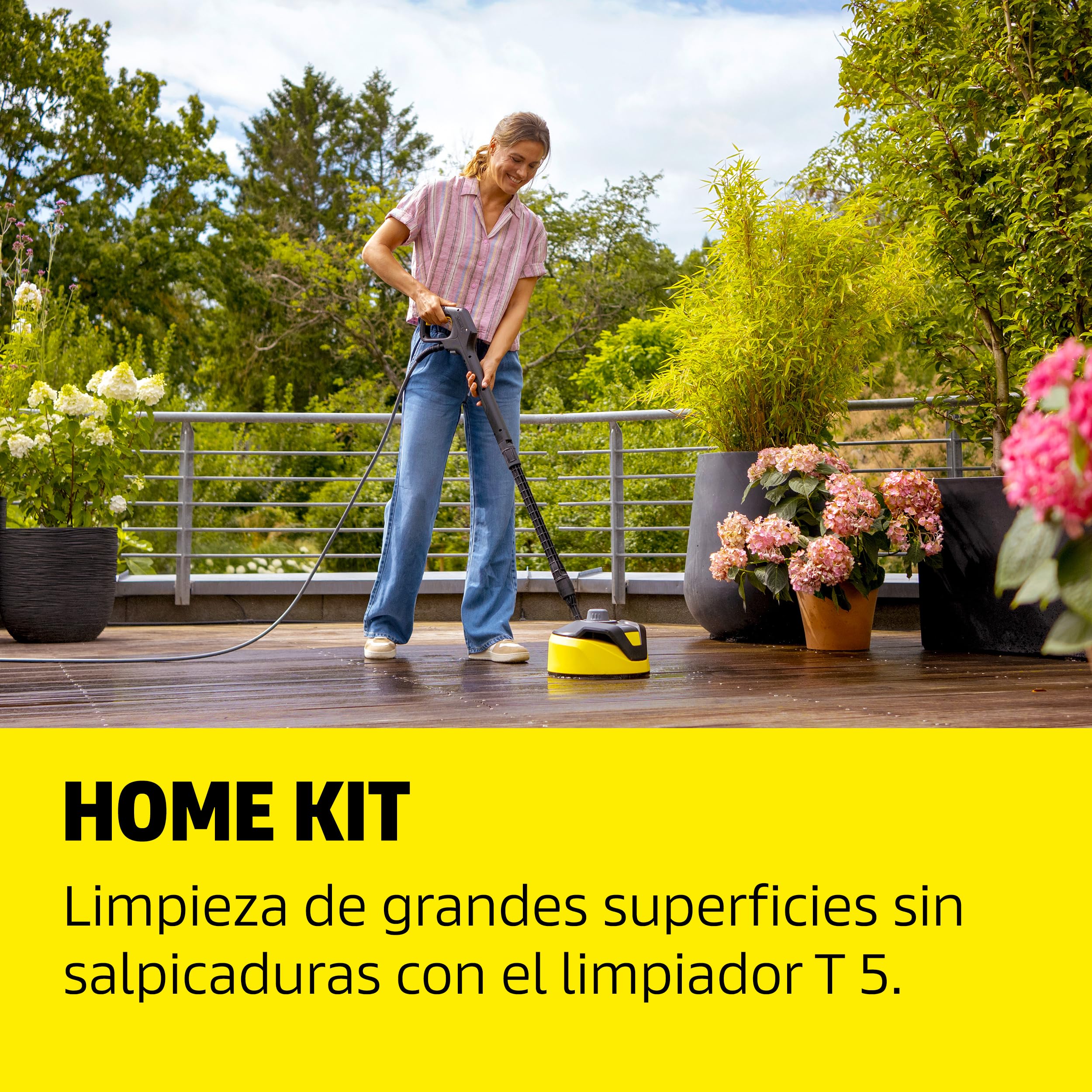 Kärcher hidrolimpiadora K 6 Comfort Premium Home, presión: 160 Bar, caudal: 510 l/h, Superficie: 50 m²/h, Peso: 18,2 kg, Manguera de Alta presión, enrollador de mangueras, Multi Jet 4 en 1, Kit Home