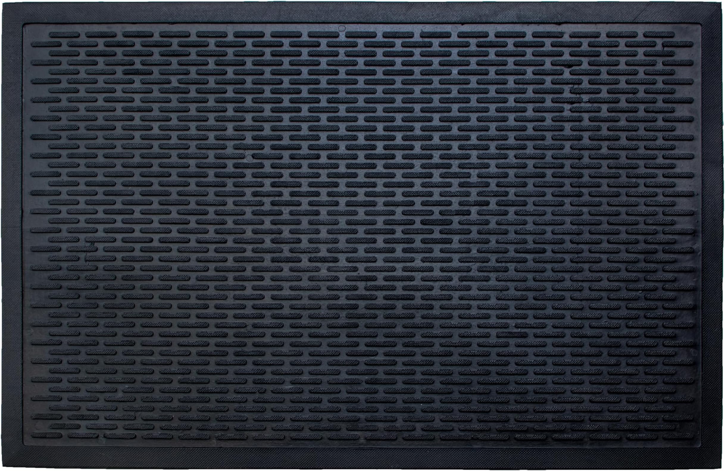 153483660 Rubber Ridge Scraper Doormat 3' x 5'