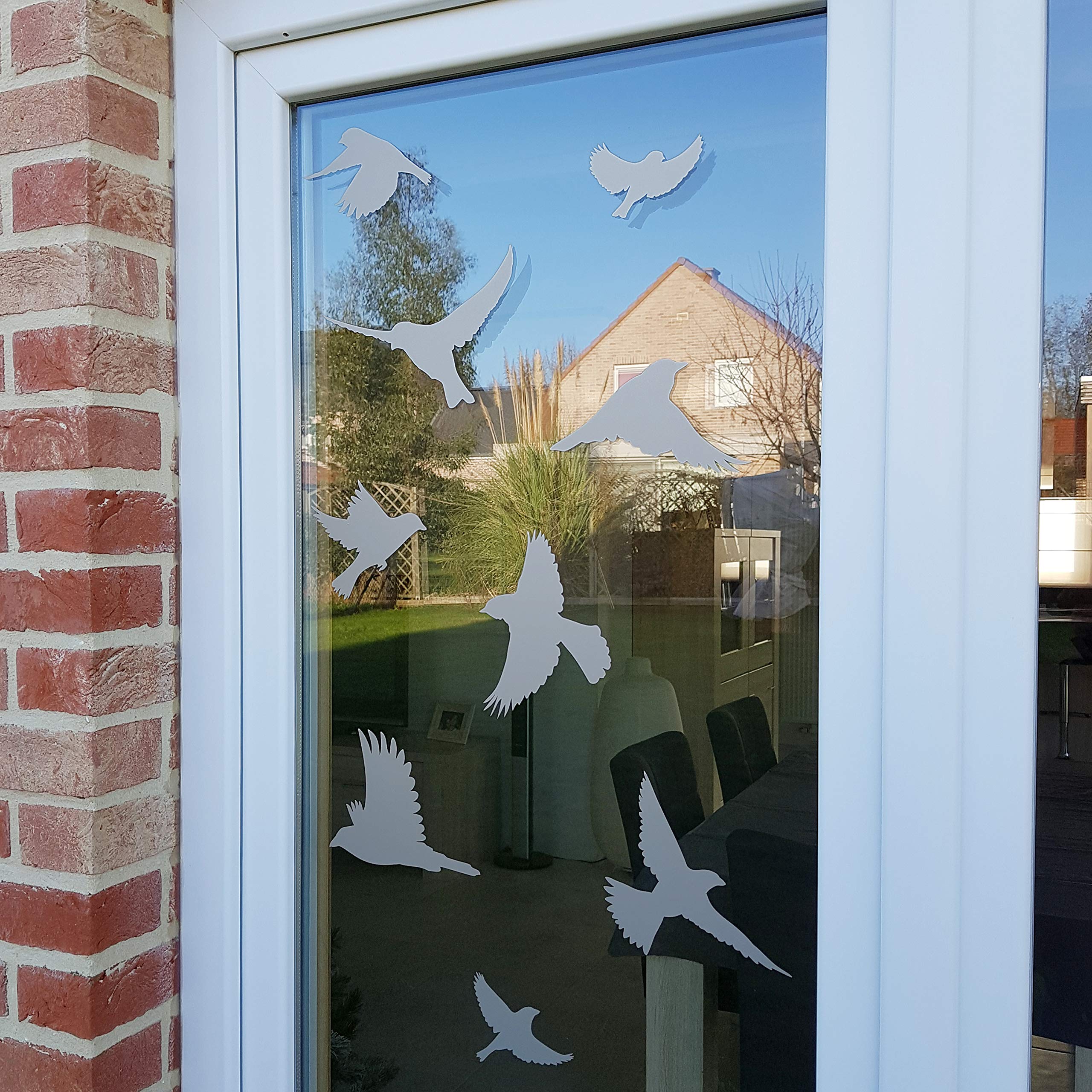Bird Window Strike Prevention Bird Strike Prevention Stickers - Set Of ...